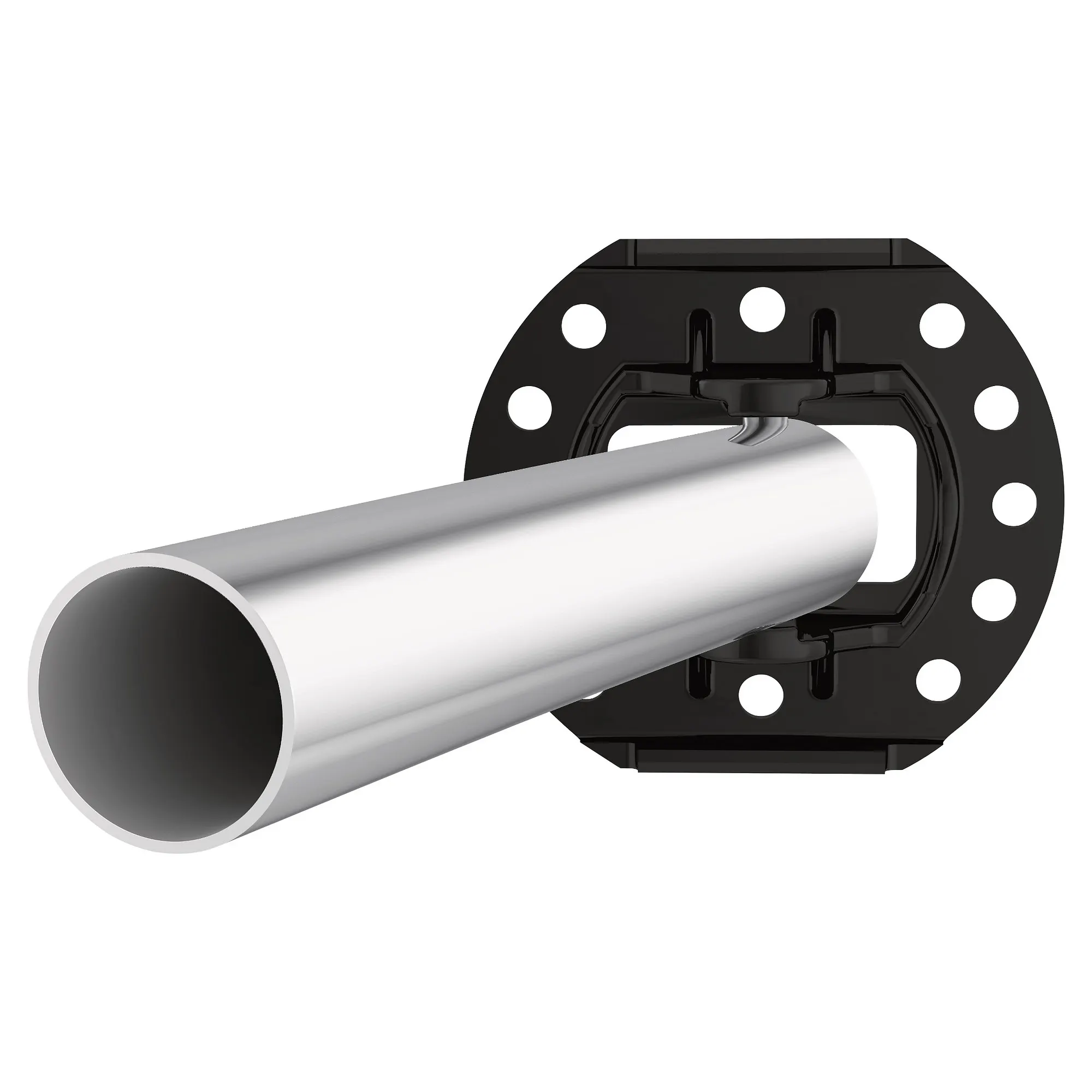 Curved Shower Rods Chrome Adjustable Curved Shower Rod - Image 5