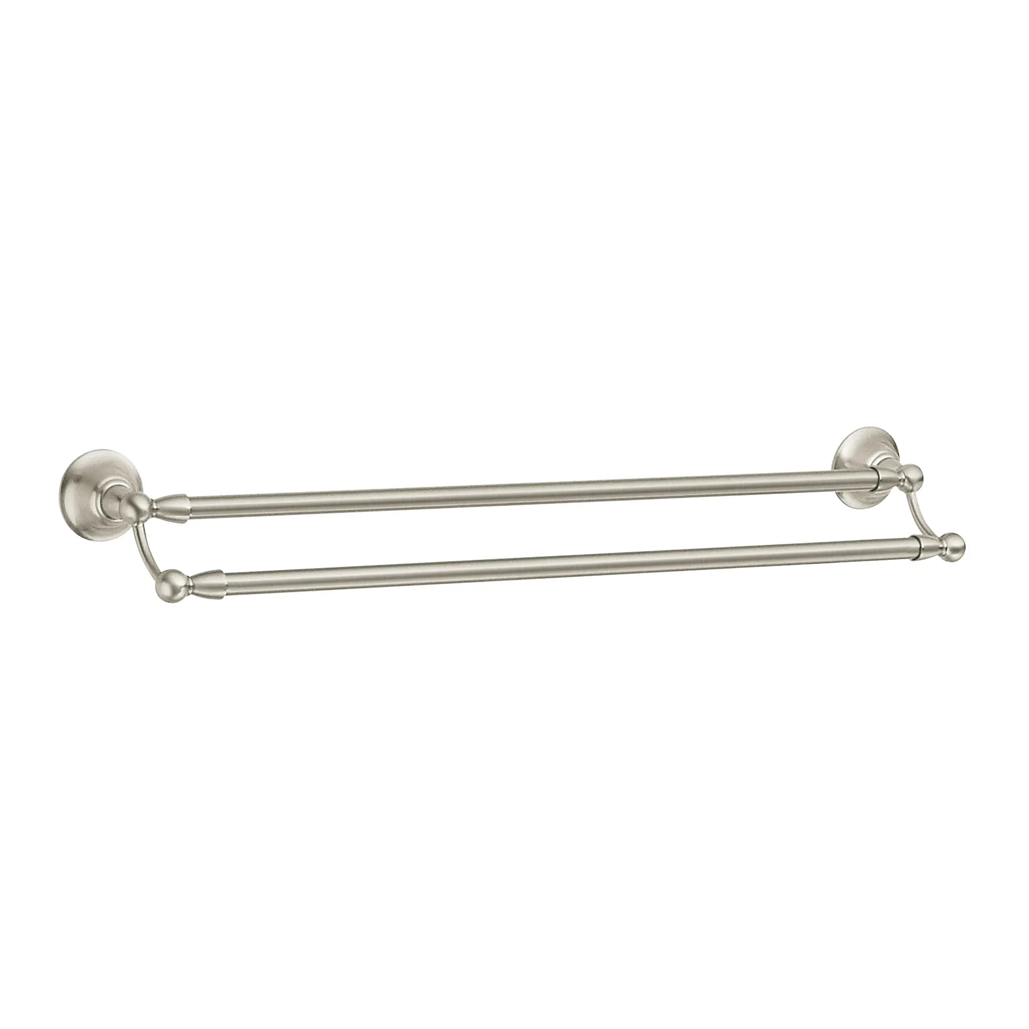Sage Brushed nickel 24" Double Towel Bar - Image 2