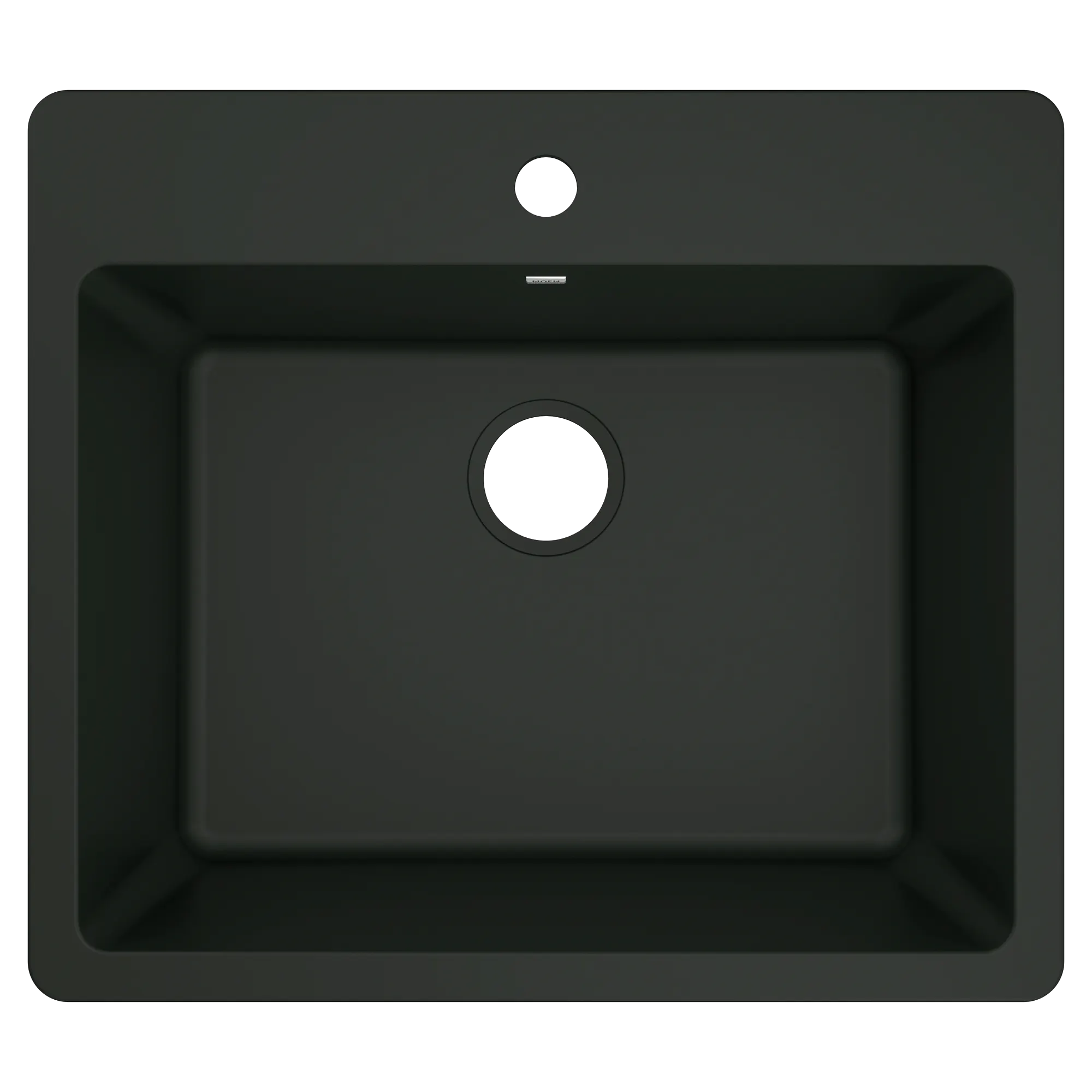 Host 25" Granite Dual Mount Single Bowl Sink - Image 3