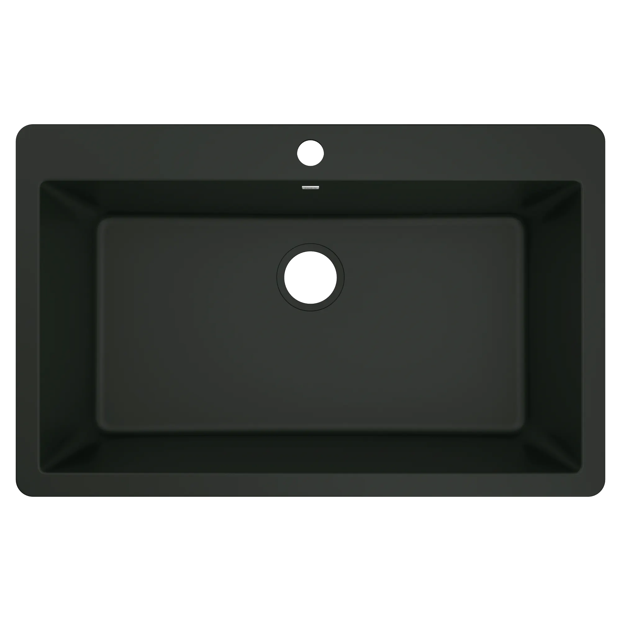 Host 33" Granite Dual Mount Single Bowl Sink