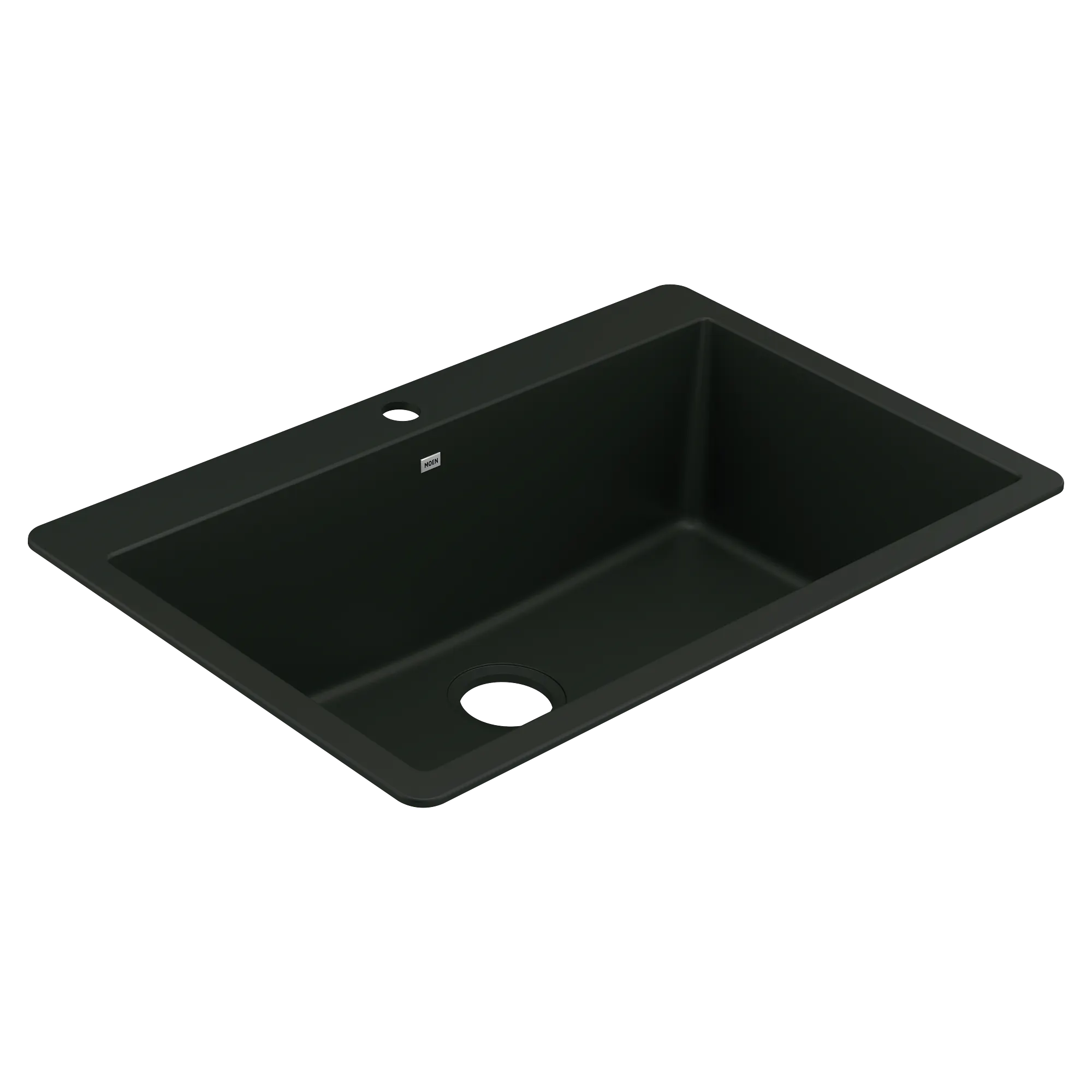 Host 33" Granite Dual Mount Single Bowl Sink - Image 2
