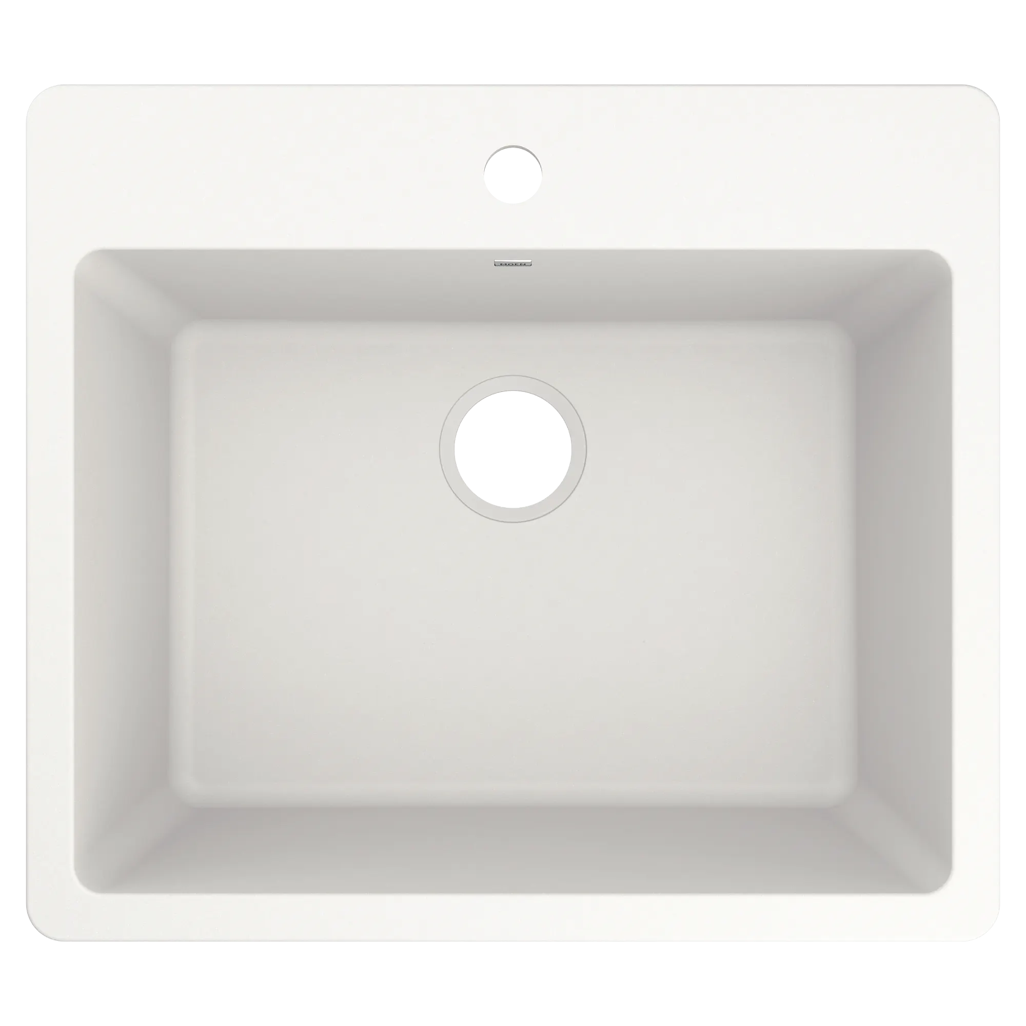 Host 25" Granite Dual Mount Single Bowl Sink