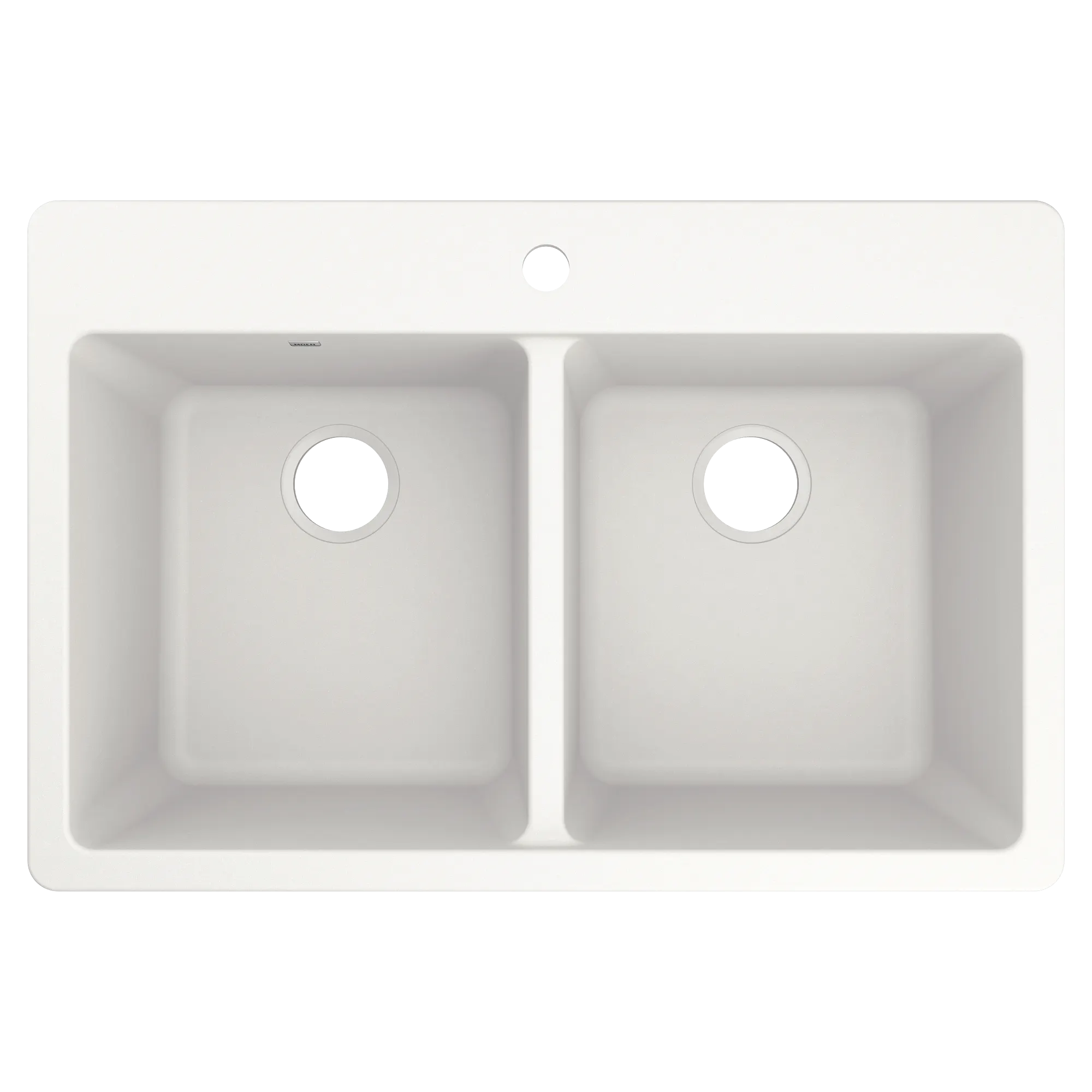 Host 33" Granite Dual Mount Double Bowl Sink - Image 2