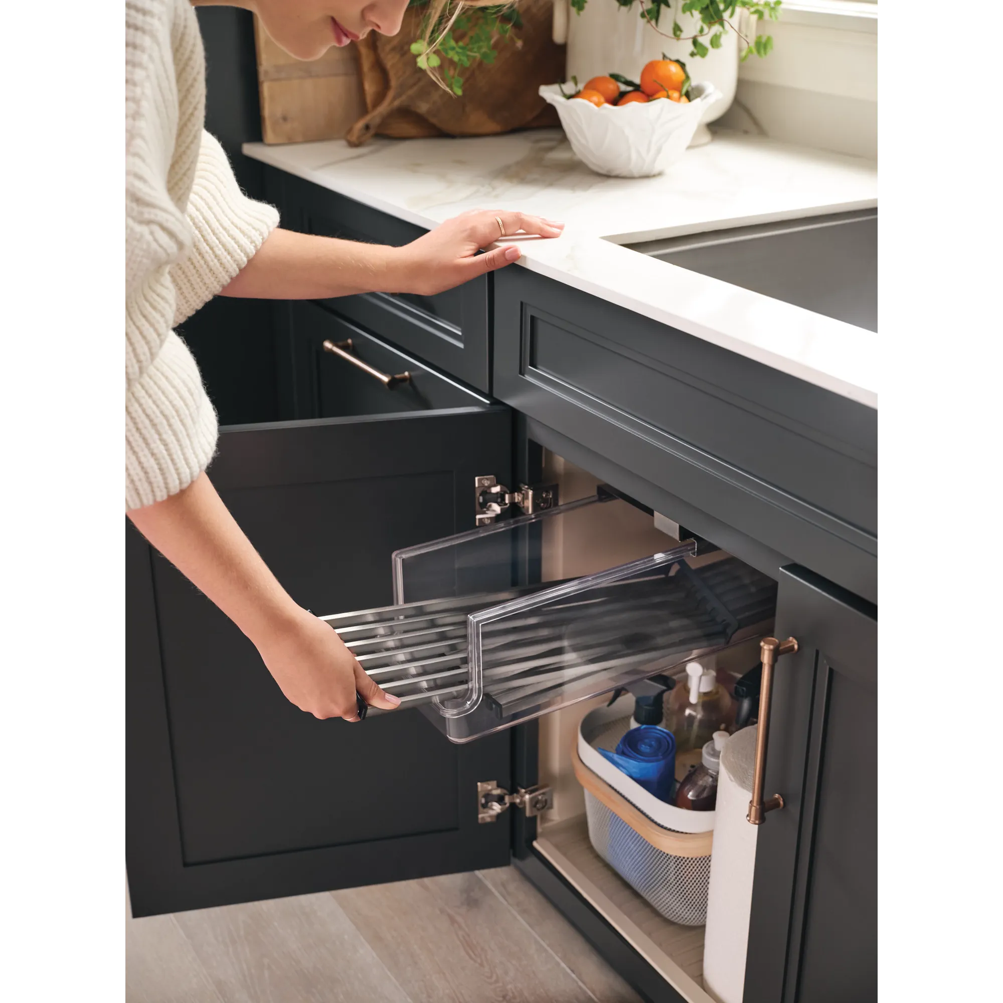 Luxe Chef⢠27â Workstation System Stainless Steel Undermount Single Bowl Sink - Image 2