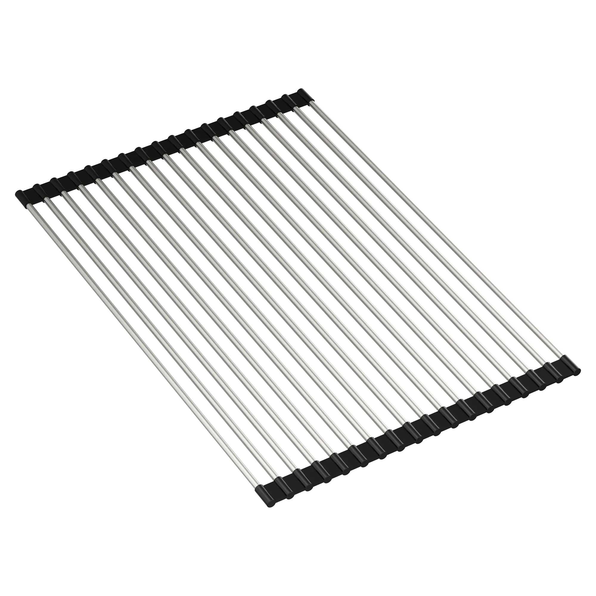 1800 Series 33"x22" stainless steel 18 gauge single bowl dual mount sink - Image 10