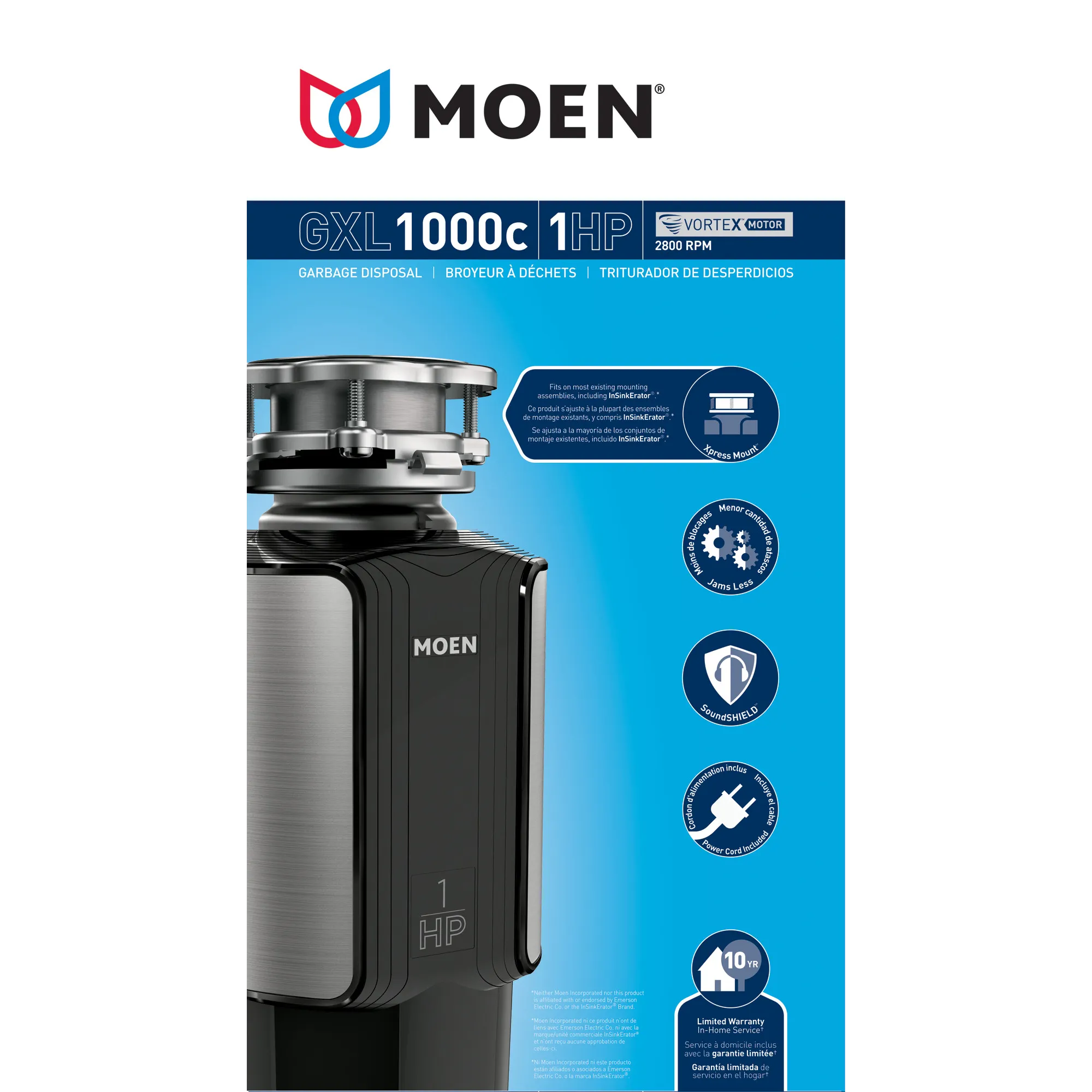 GX Series 1 Horsepower Garbage Disposal - Image 12