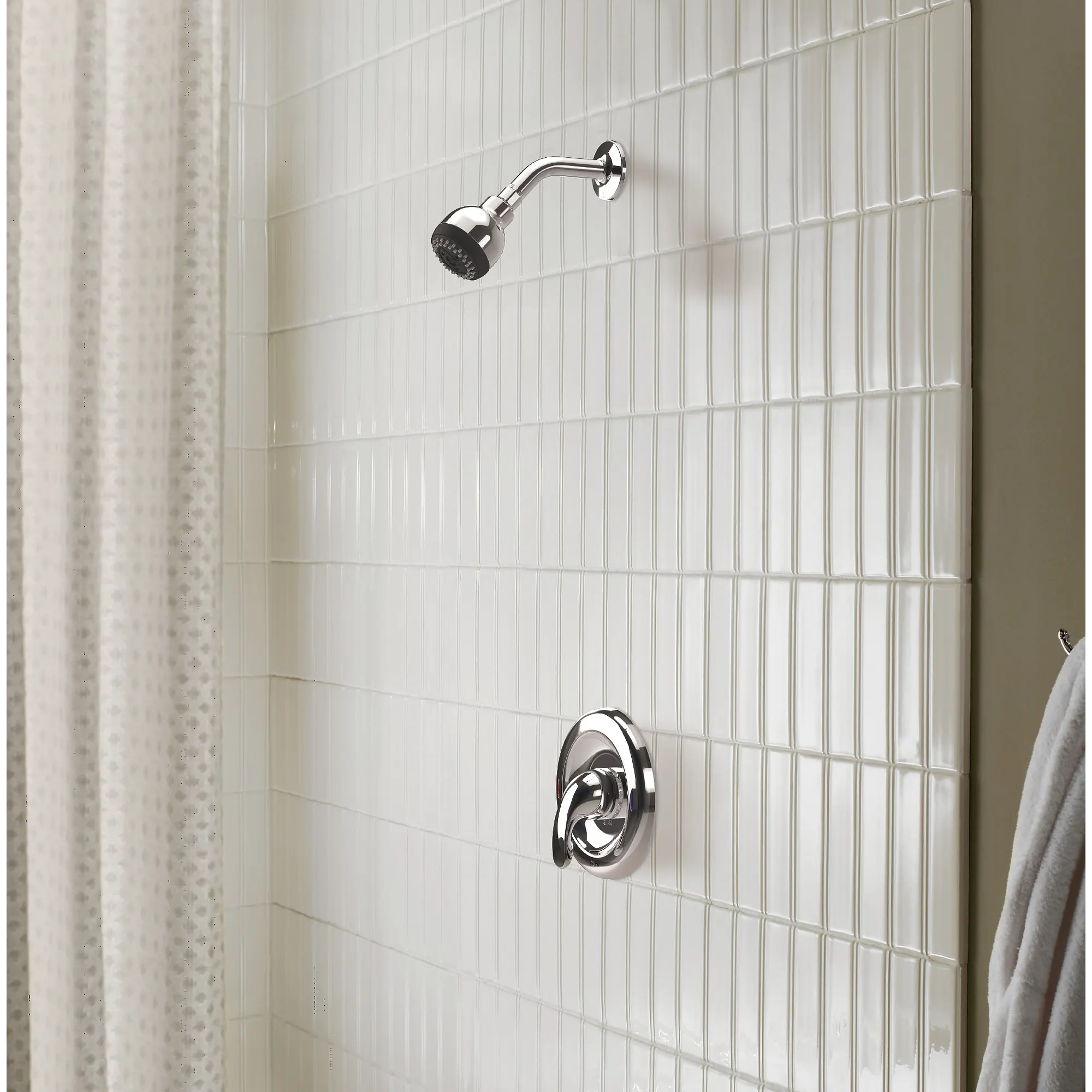 Adler Chrome Posi-Temp(R) tub/shower