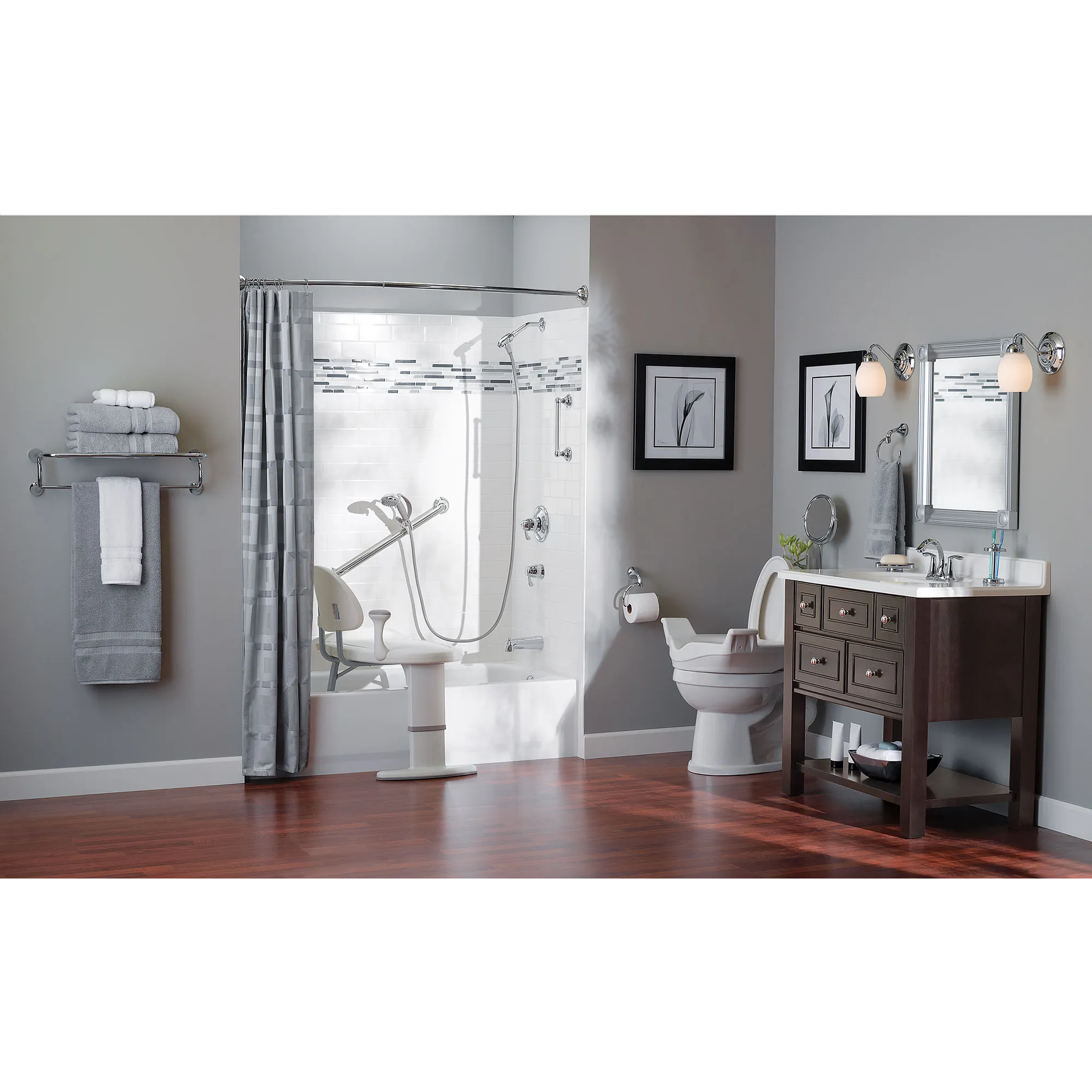 Moen Home Care Chrome 24" Designer Grab Bar - Image 6