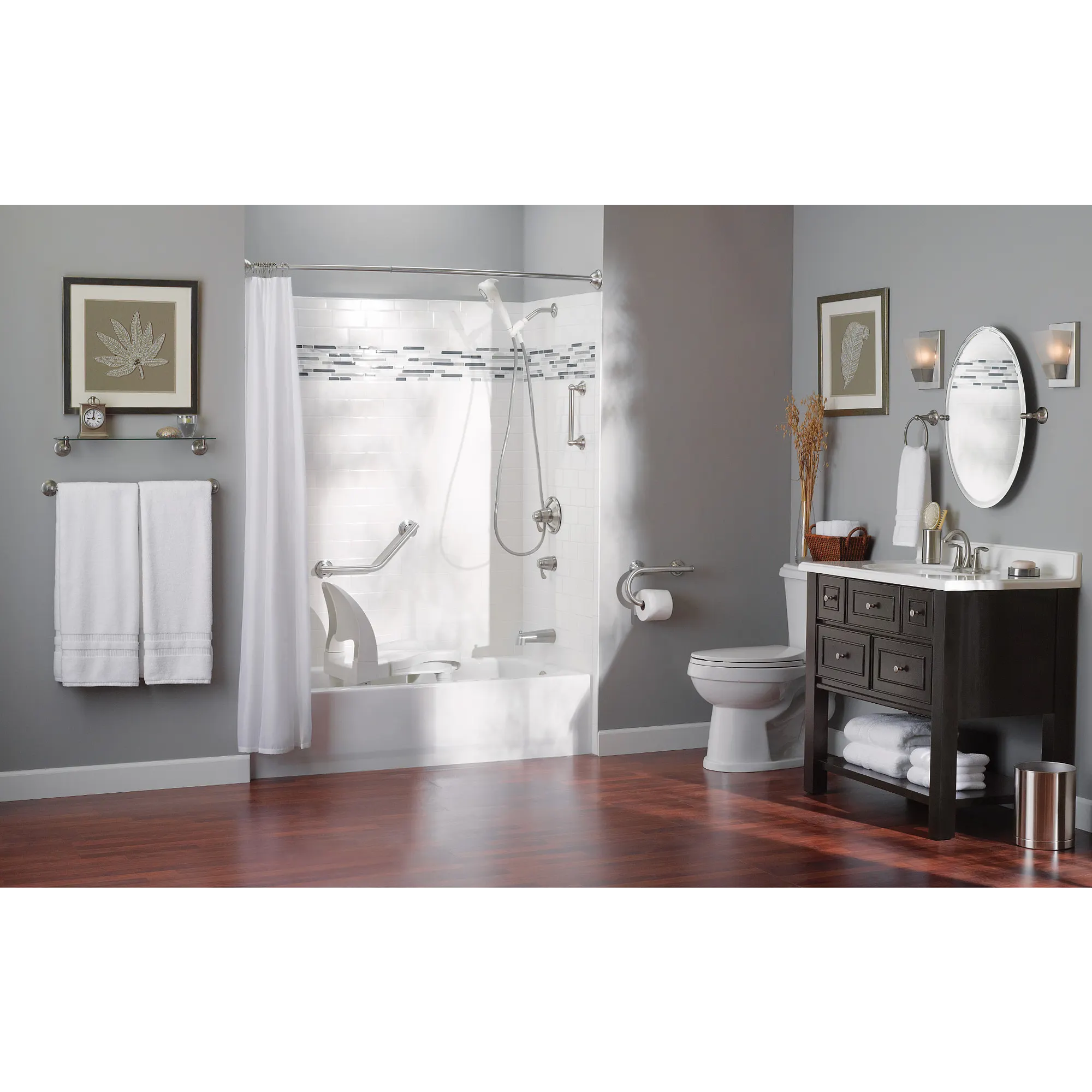 16" Angled Grab Bar - Image 4