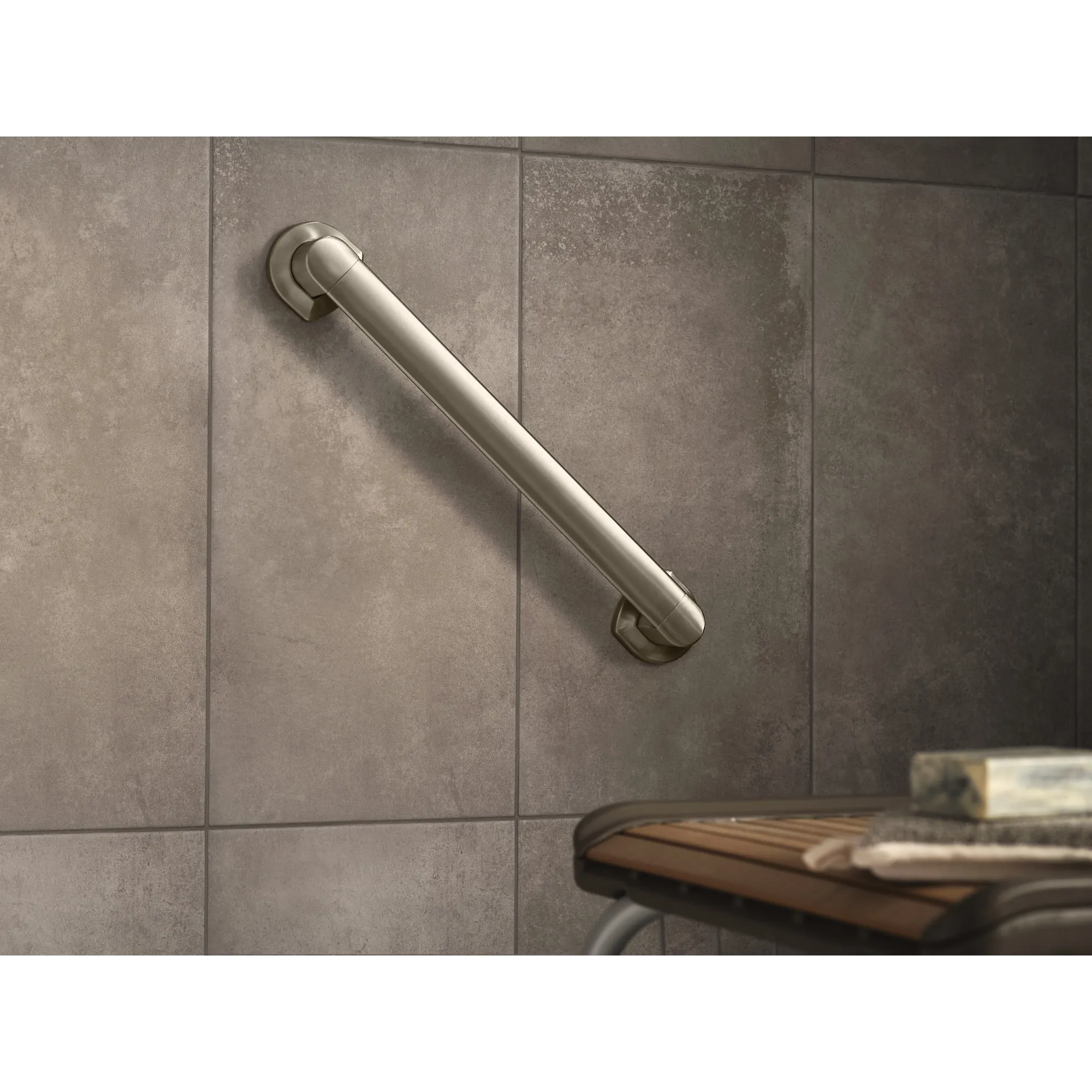 Genta™ 18" Grab Bar Chrome - Image 4