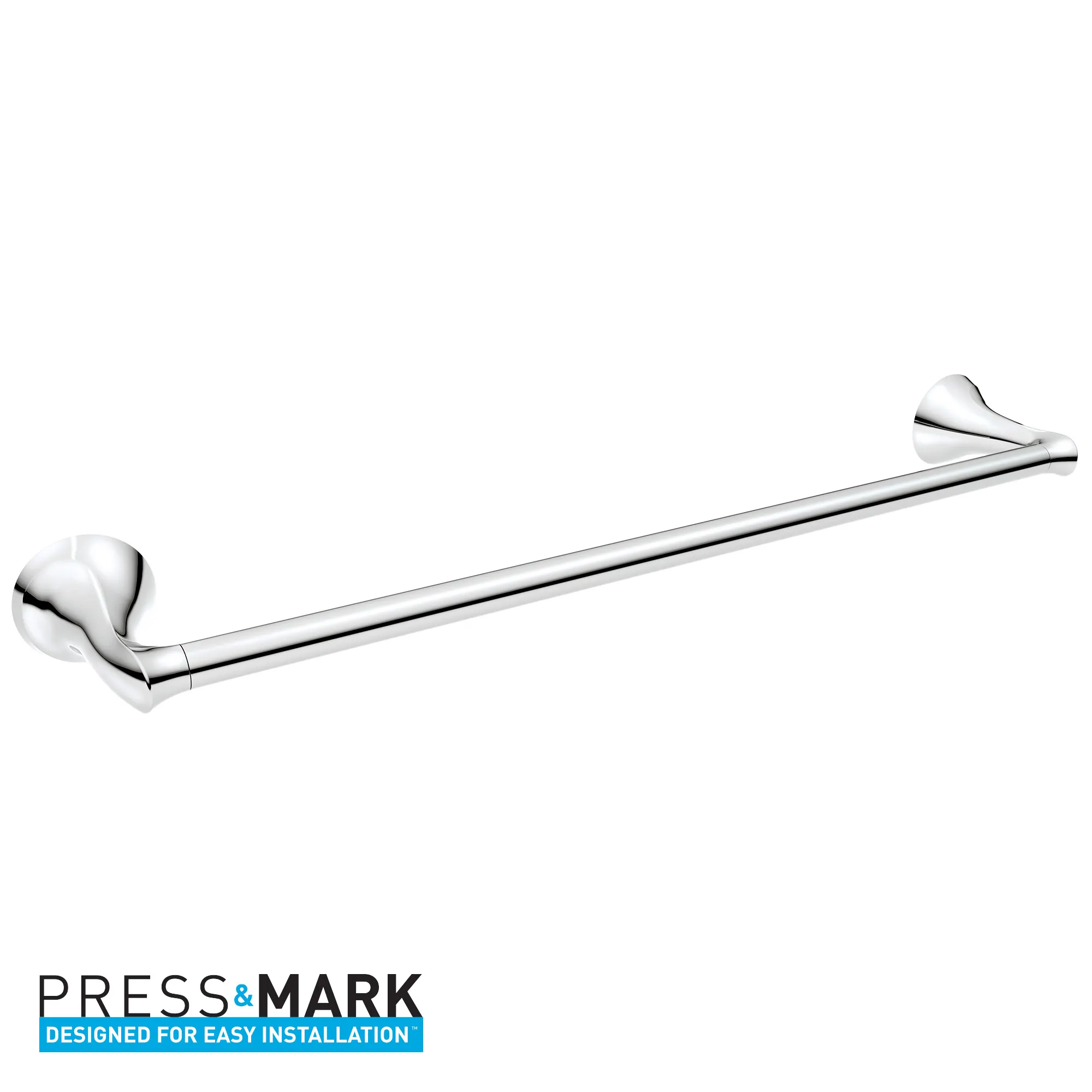 Darcy Chrome 18" Towel Bar - Image 6
