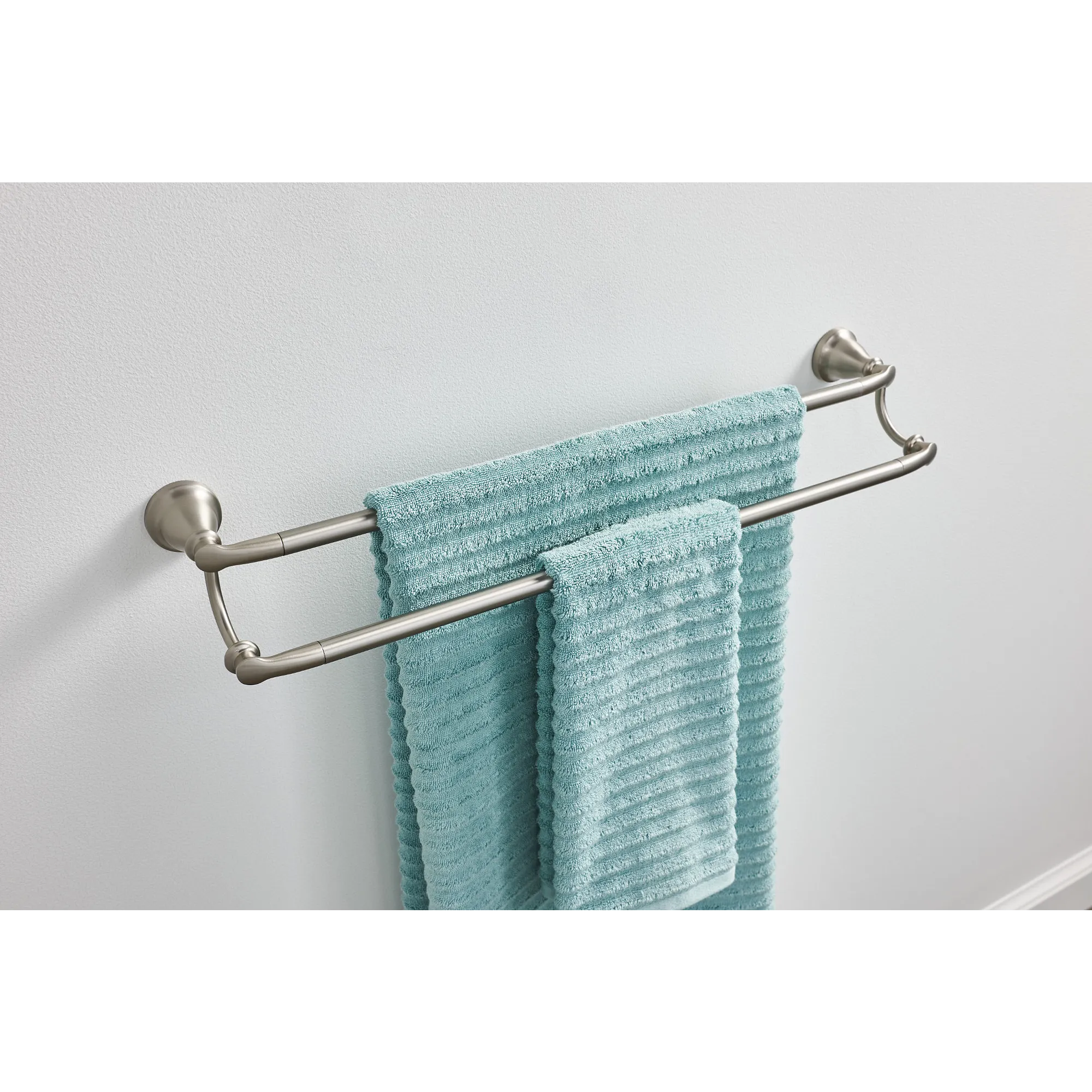 Hilliard Matte black 24" double towel bar - Image 12
