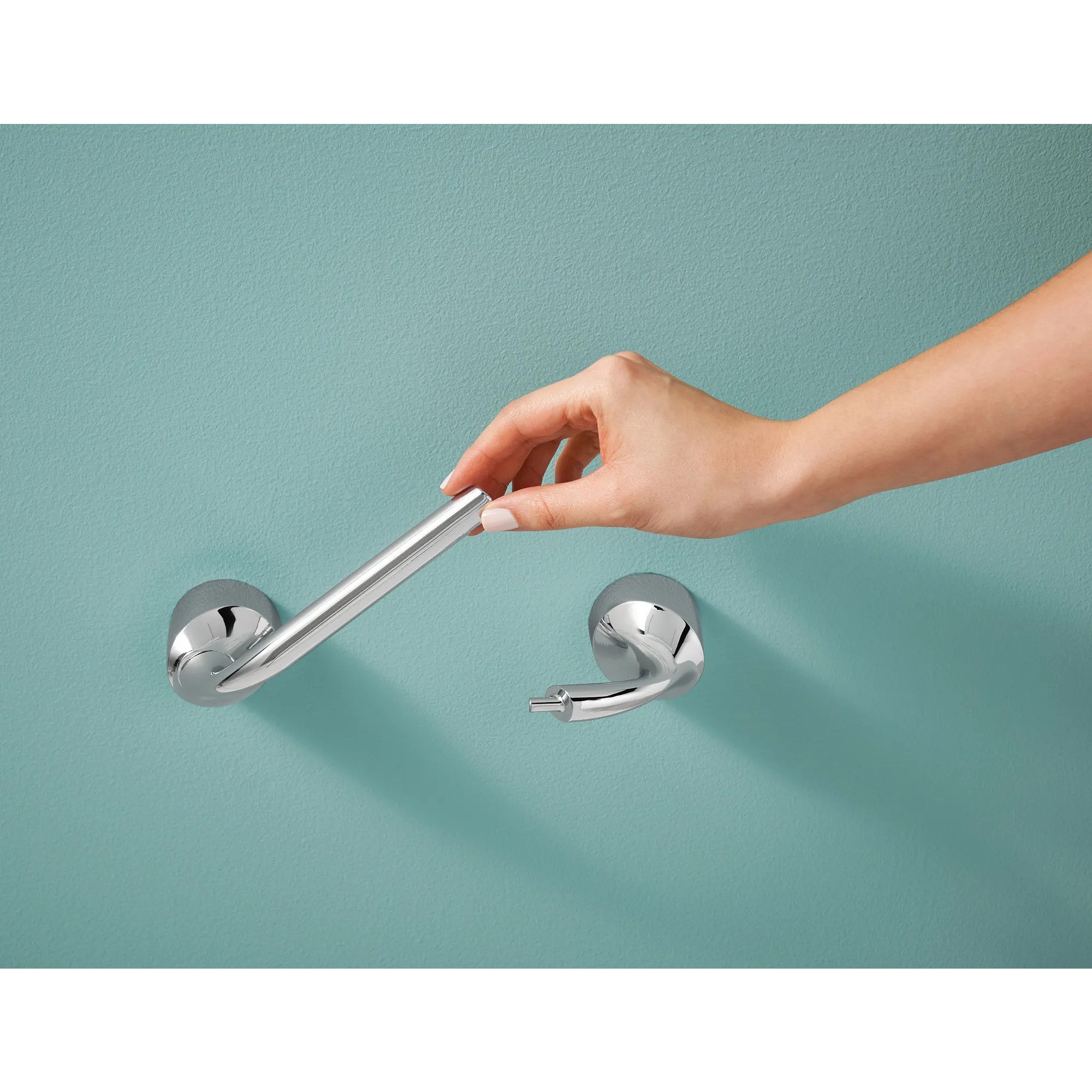 Idora 8" Pivoting Toilet Paper Holder - Image 3