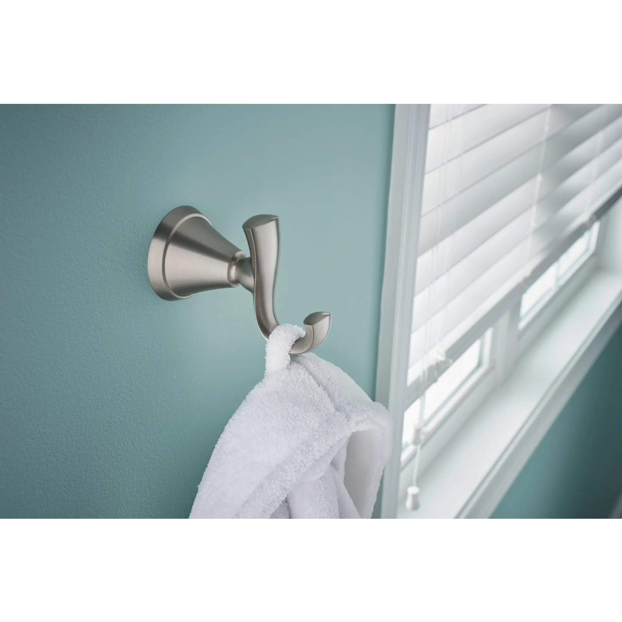 Tiffin Brushed nickel Robe Hook - Image 2