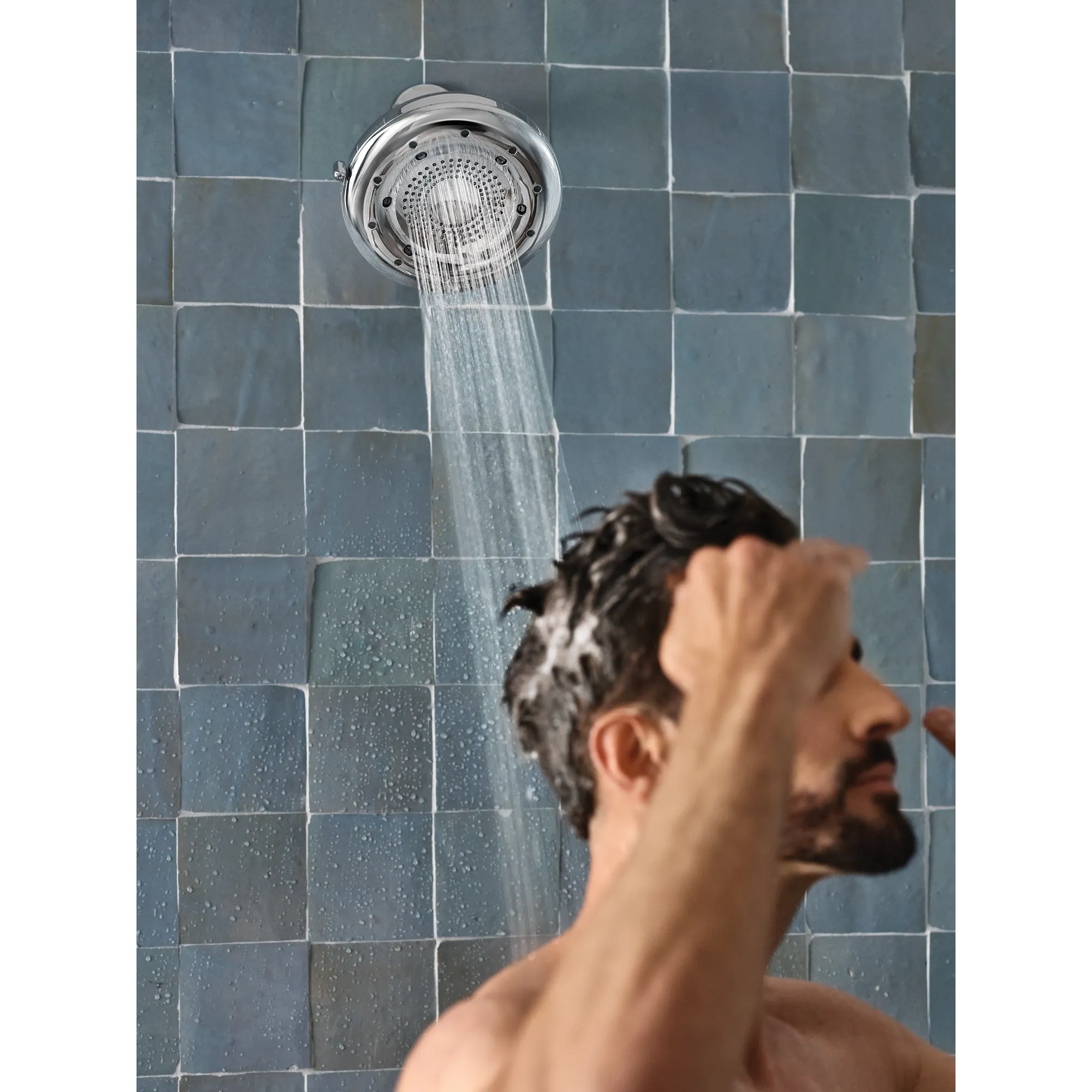 Moen Quattro Four-function 6-1/2" Diameter Spray Head Rainshower - Image 12