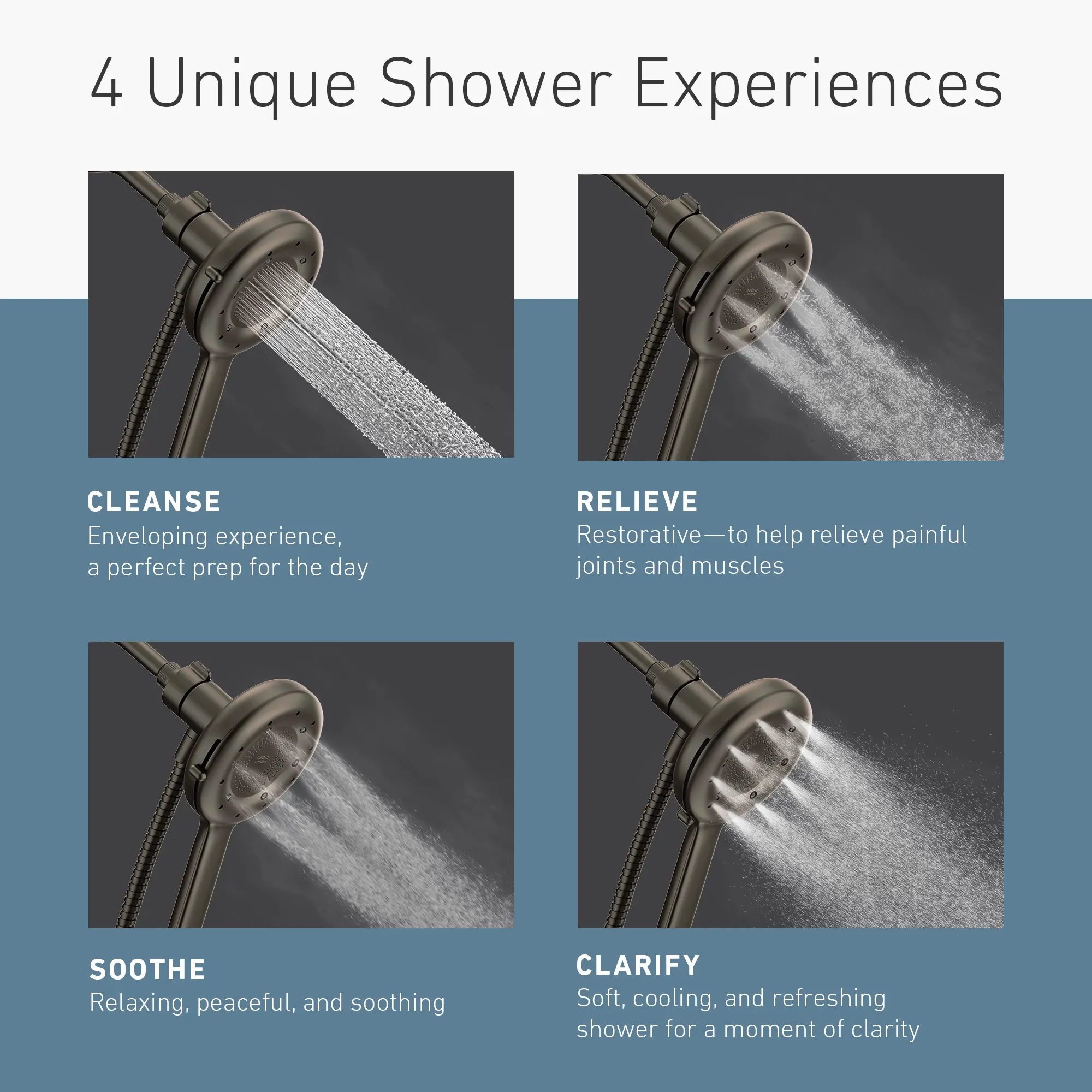 Moen Quattro Handheld Shower - Image 4