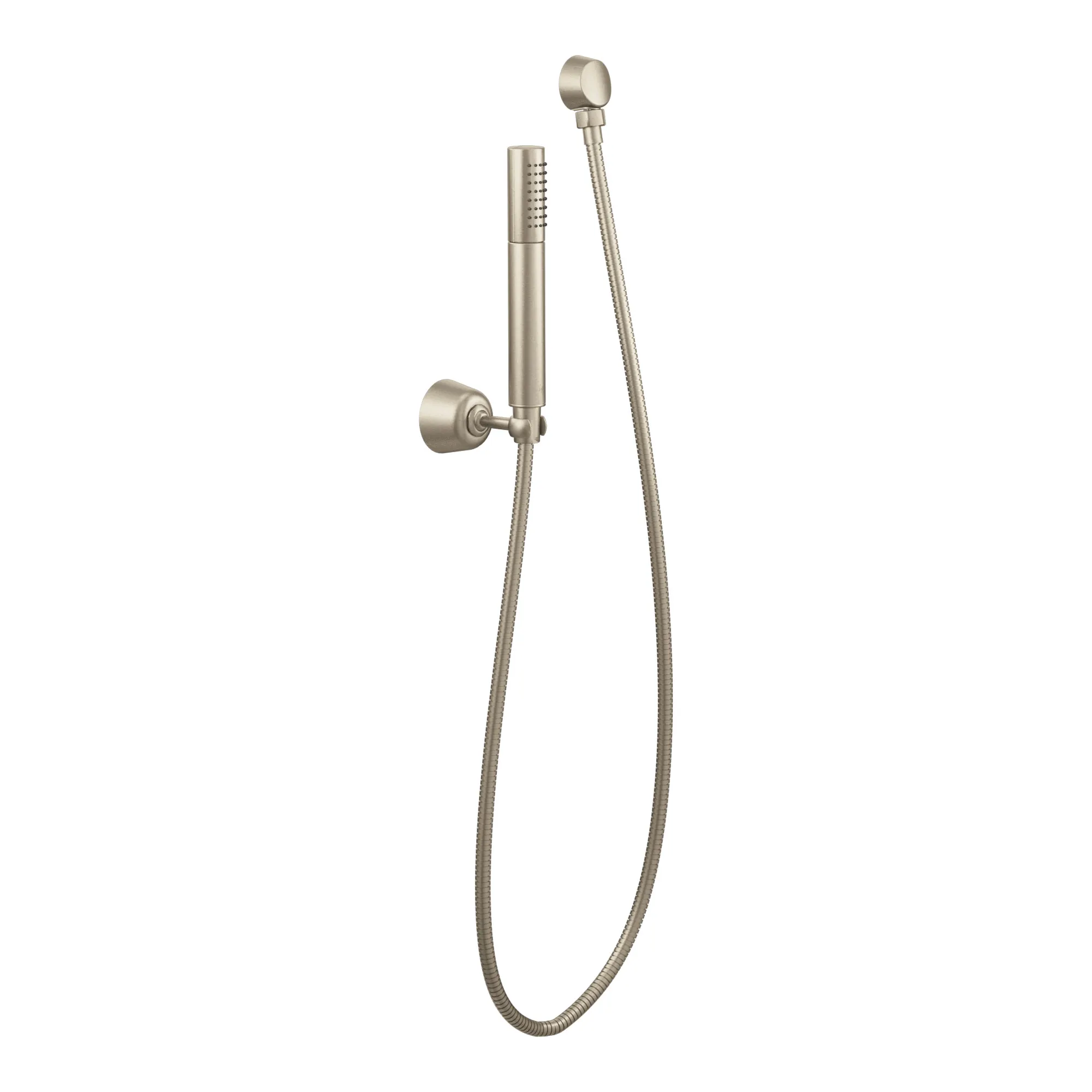Fina Brushed nickel handheld shower