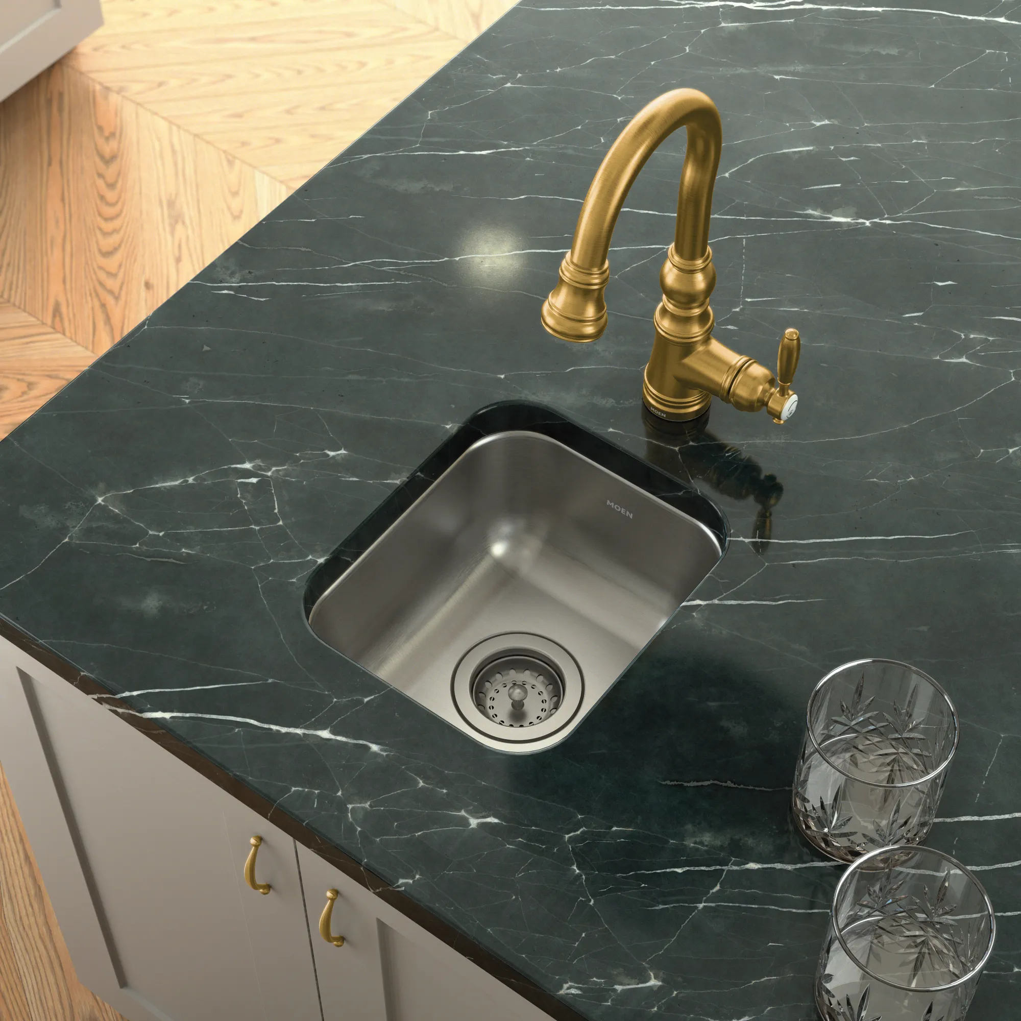 Weymouth One-Handle Pulldown Bar Faucet - Image 19