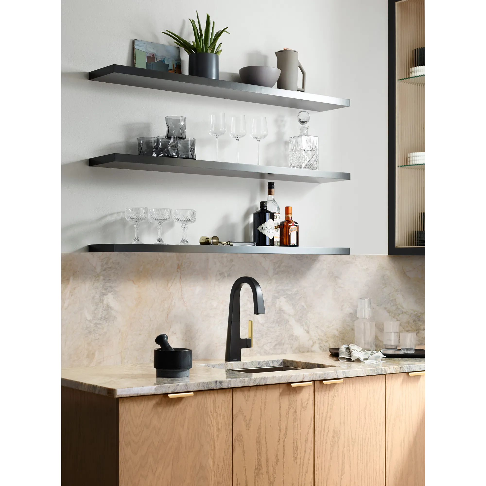 Nio One-Handle Pulldown Bar Faucet - Image 8