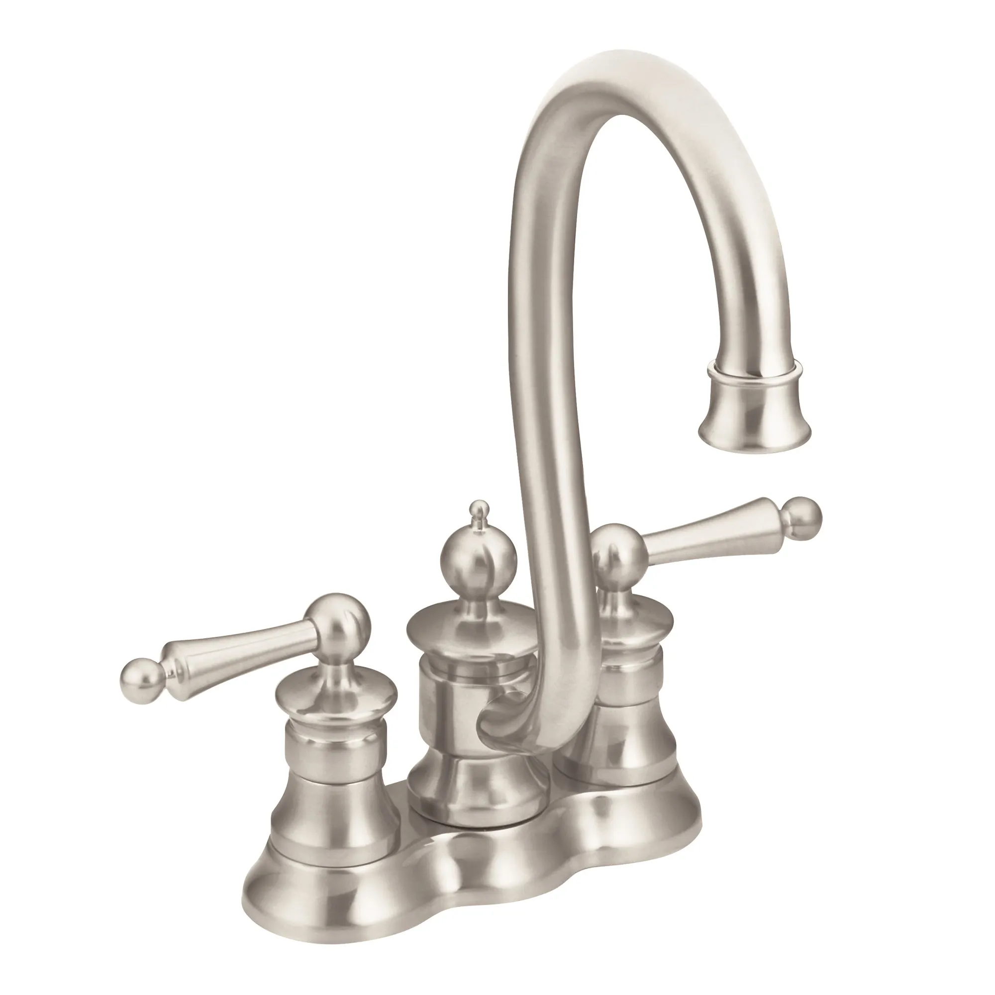 Waterhill Chrome two-handle high arc bar faucet - Image 10