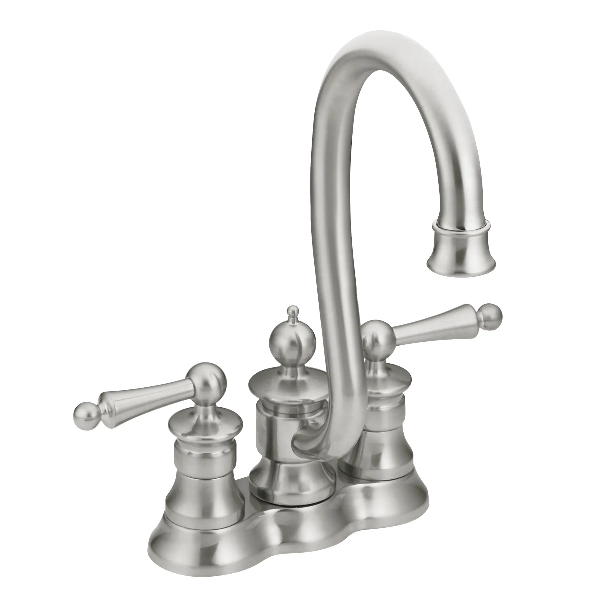 Waterhill Chrome two-handle high arc bar faucet - Image 8