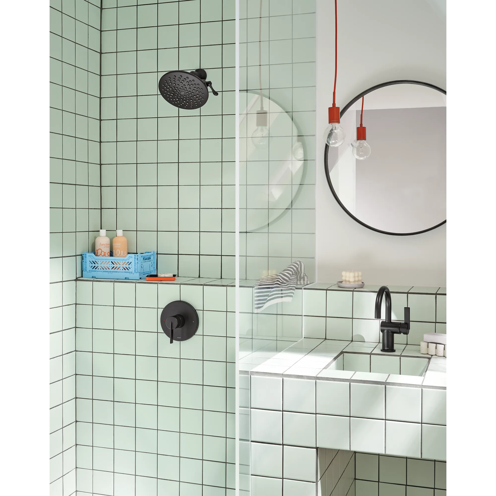 Velocity Moen Two-Function 8" Diameter Spray Head Rainshower - Image 13