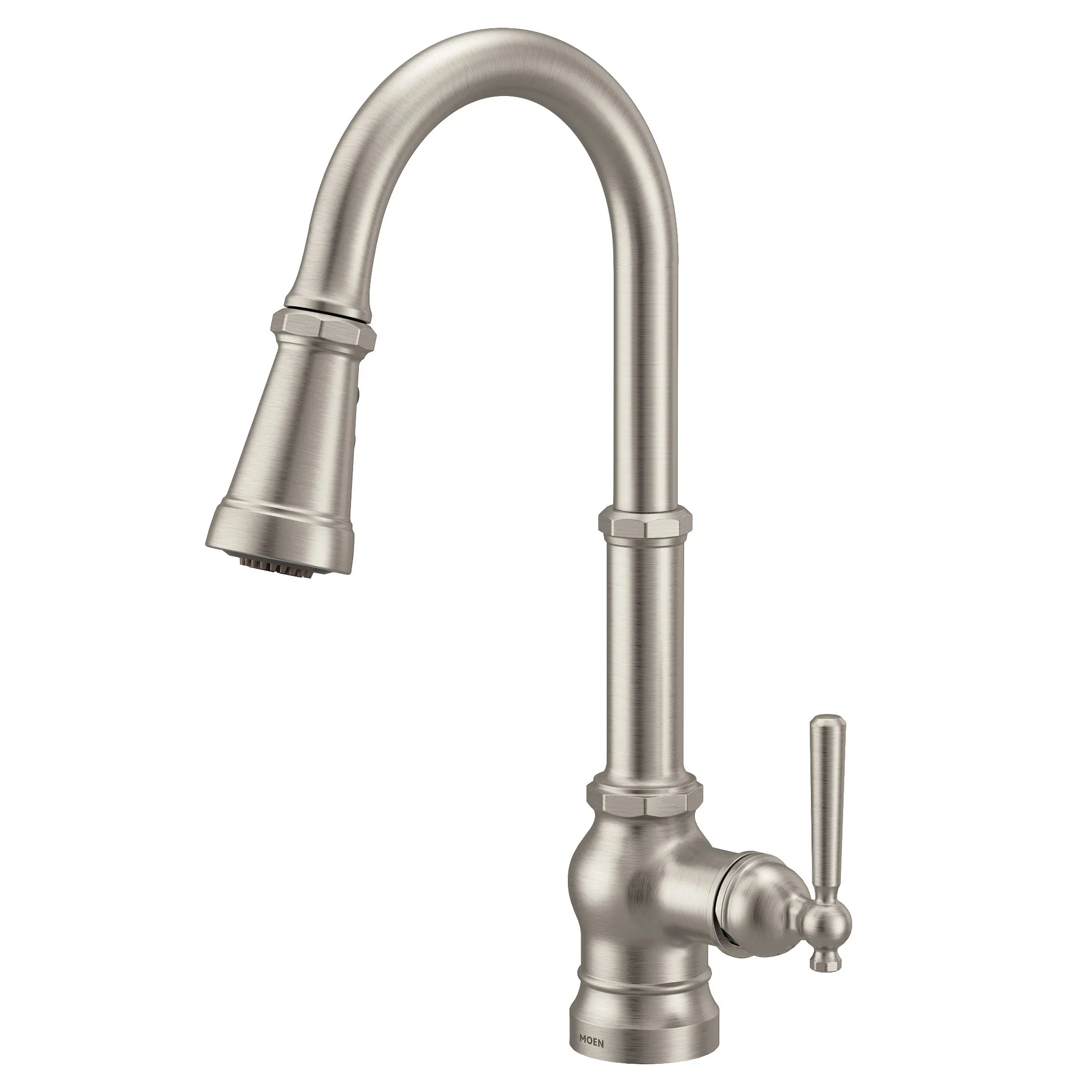 Paterson One-Handle High Arc Pulldown Kitchen Faucet - Image 22