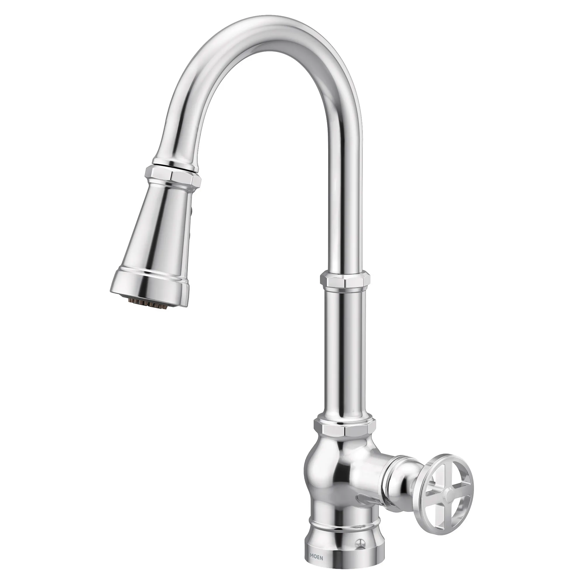 Paterson One-Handle High Arc Pulldown Kitchen Faucet - Image 6