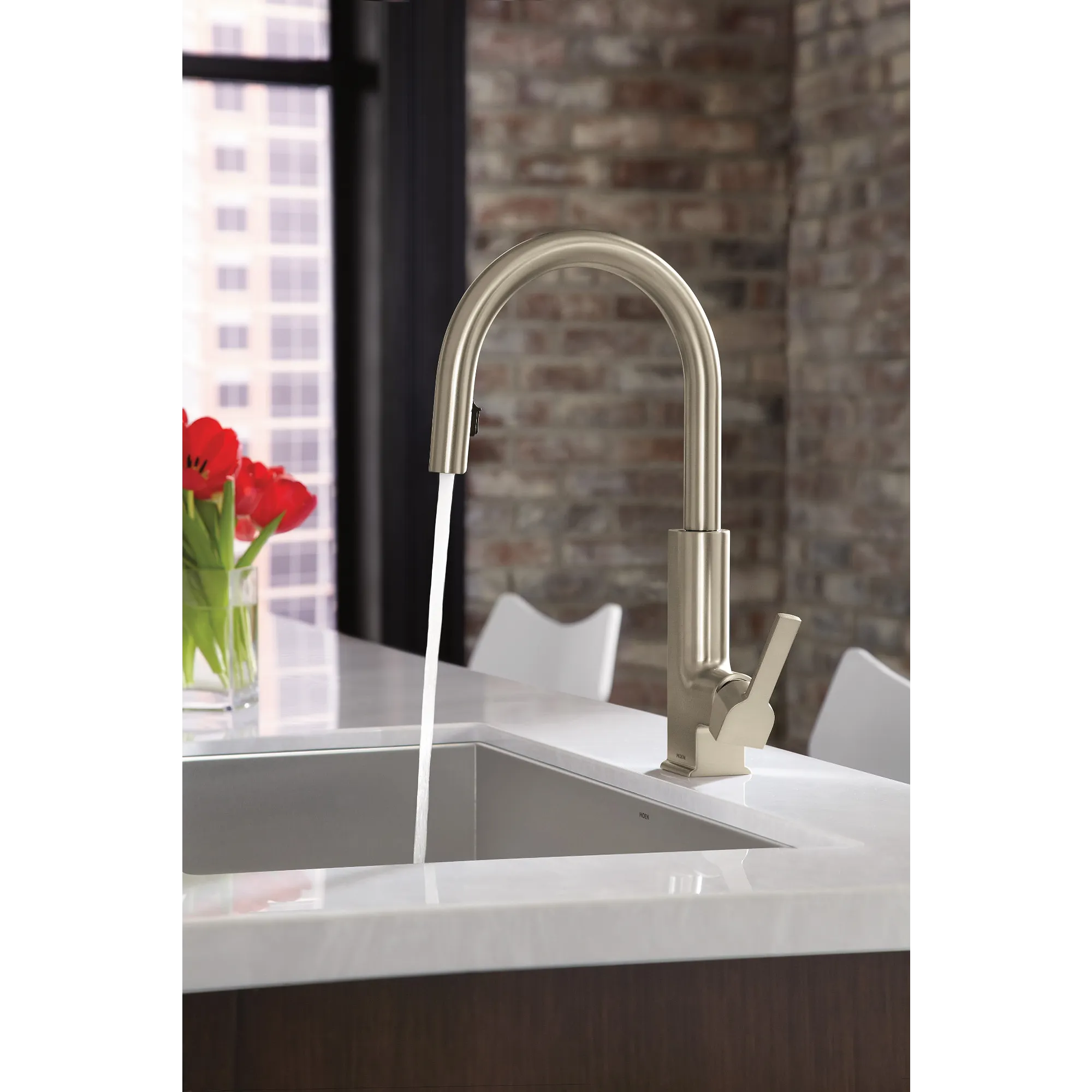 Sto One-Handle High Arc Pulldown Kitchen Faucet - Image 2