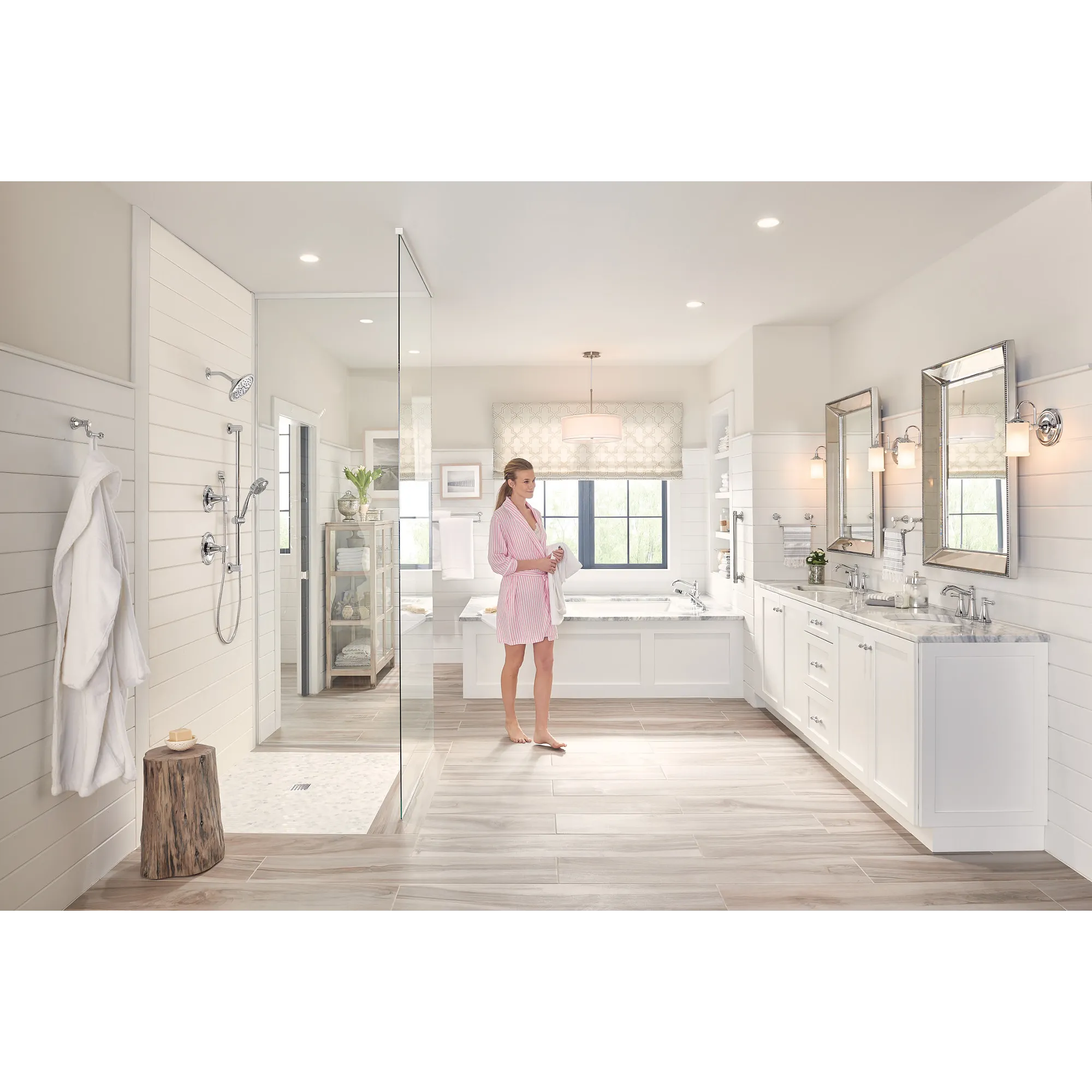 Belfield Chrome Posi-Temp(R) Eco-Performance Shower