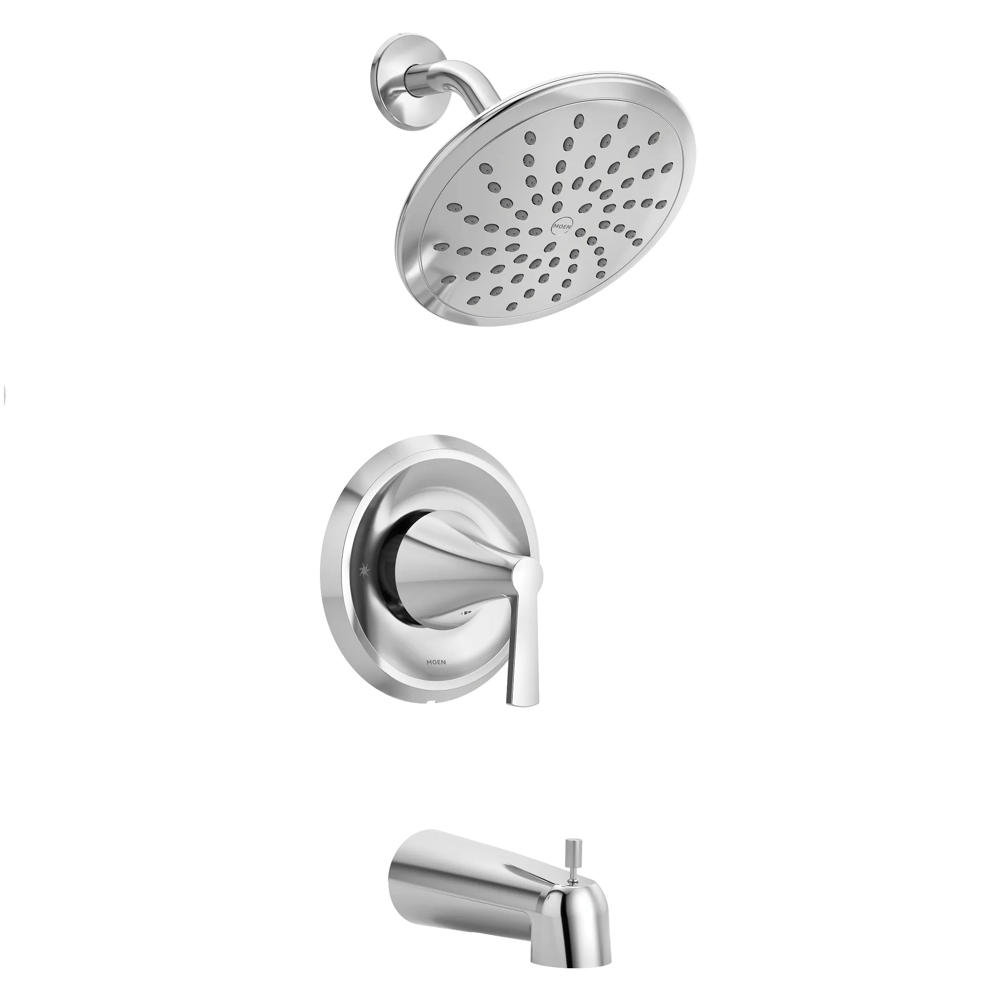 Jase Chrome Posi-Temp(R) tub/shower