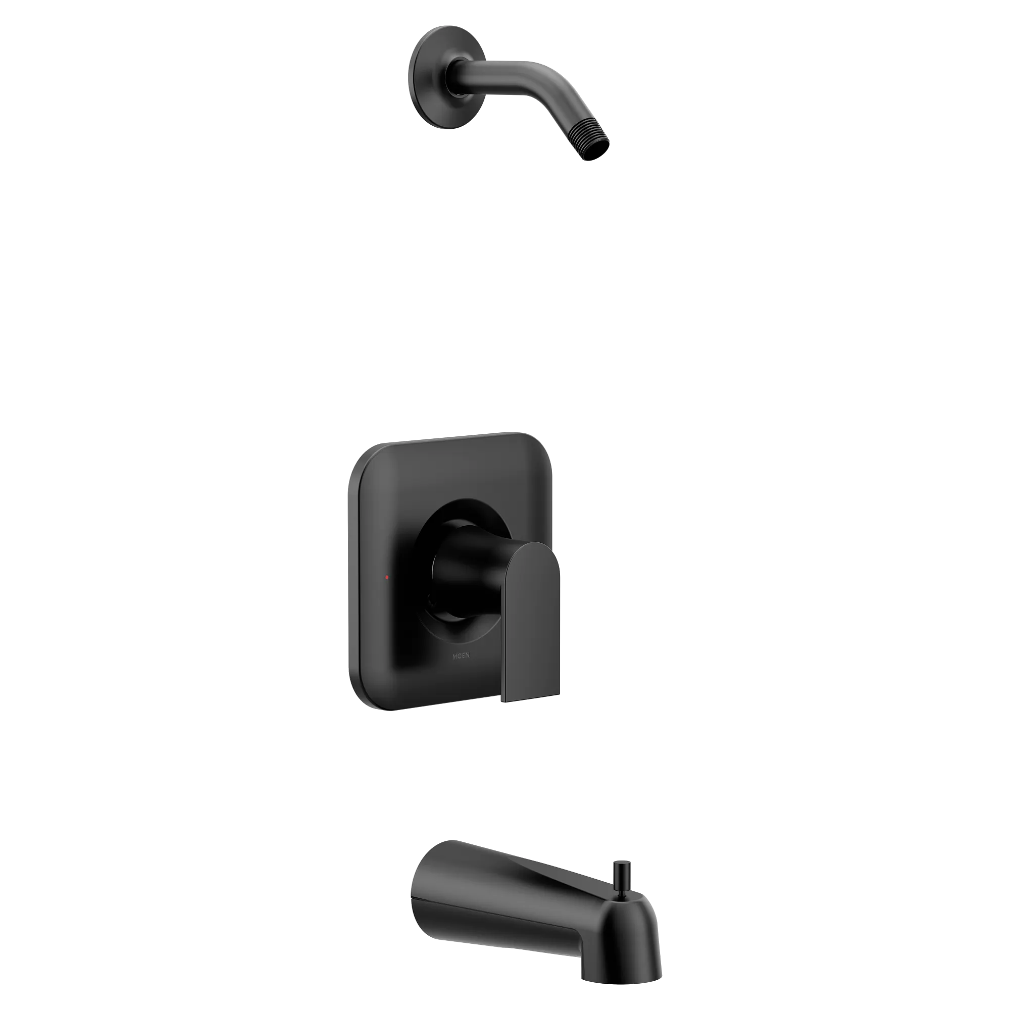 Genta LX Matte Black Posi-Temp(R) Tub/Shower - No Head