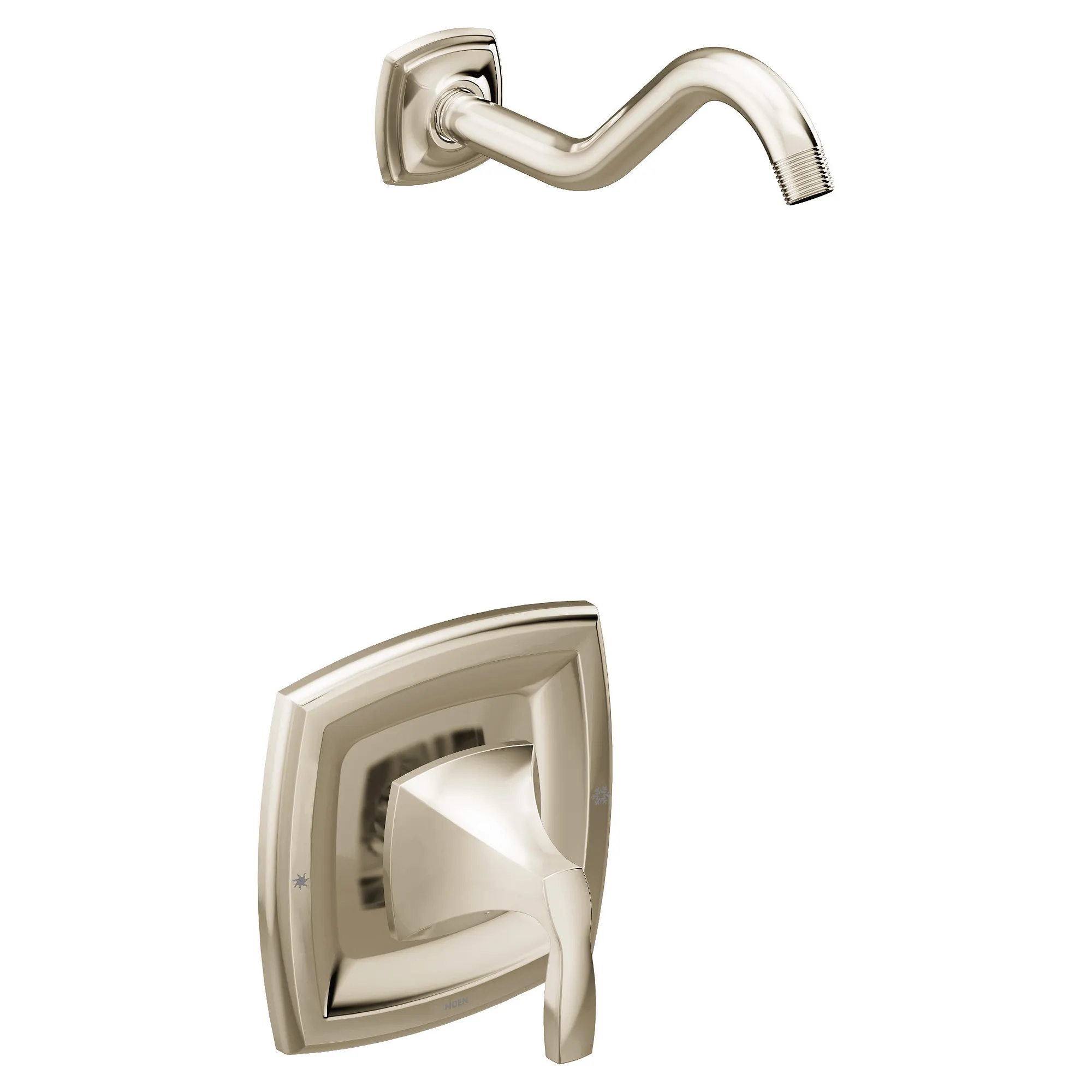 Voss Polished nickel Moentrol(R) tub/shower