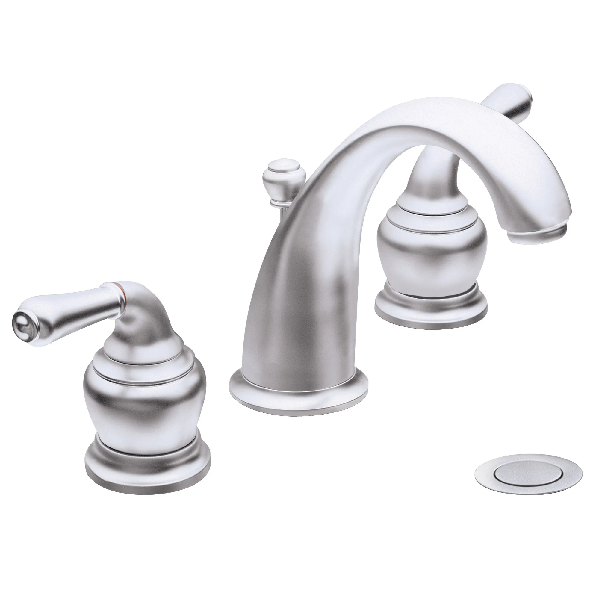 Monticello Chrome two-handle high arc bathroom faucet - Image 6