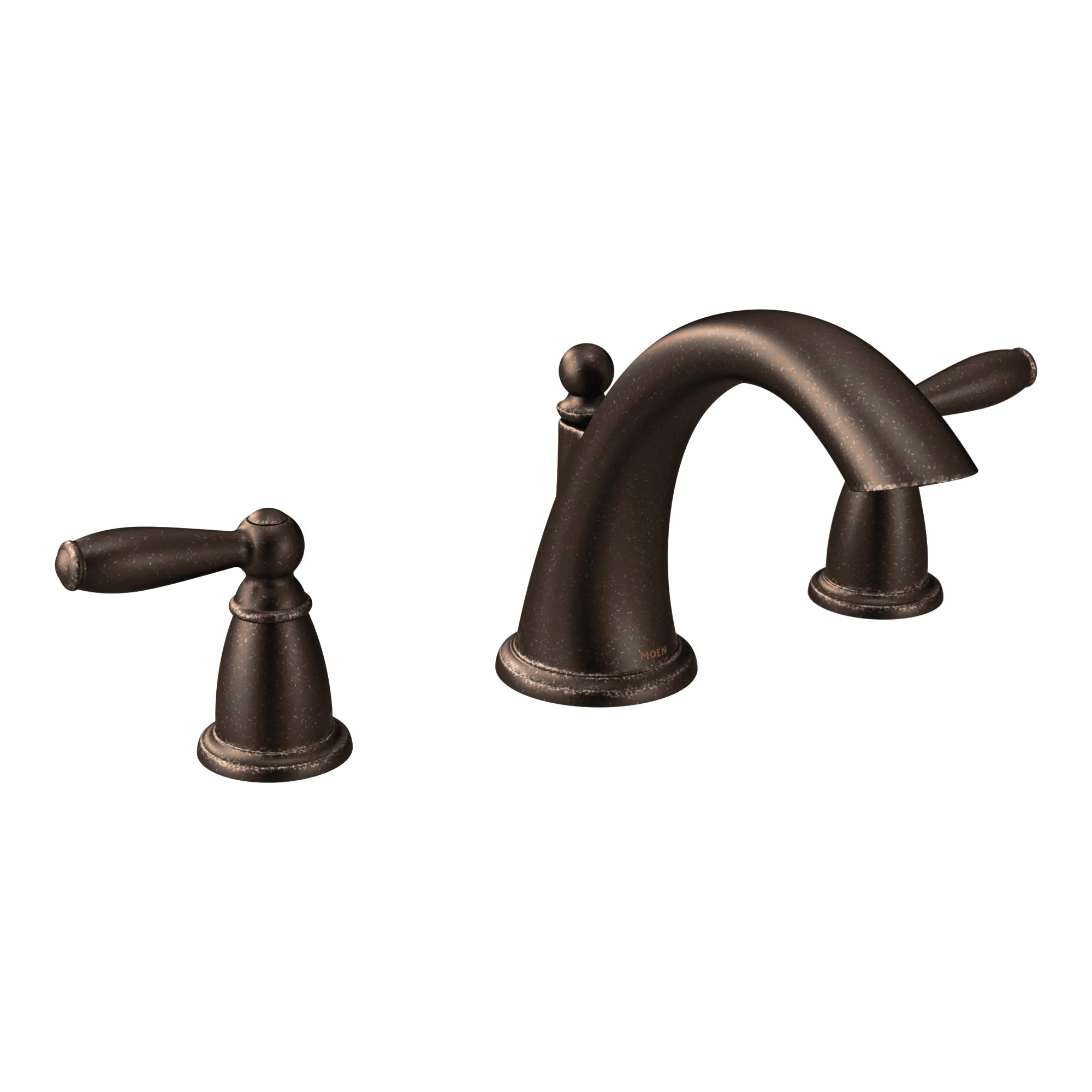 Brantford Chrome Two-Handle Low Arc Roman Tub Faucet - Image 3