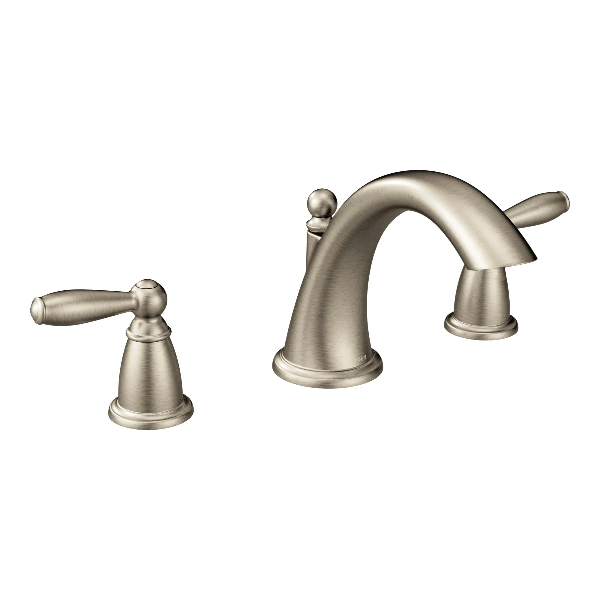 Brantford Chrome Two-Handle Low Arc Roman Tub Faucet - Image 5