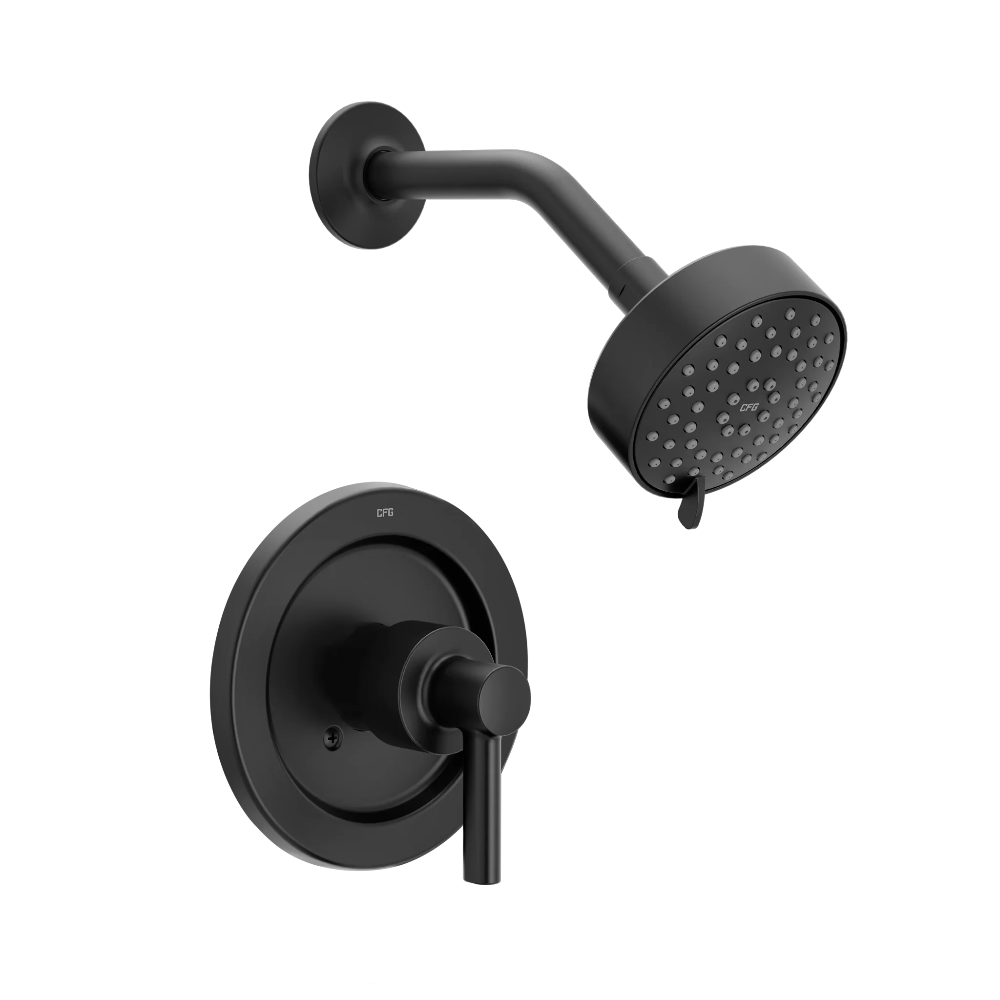 Aluma Matte black cycling tub/shower