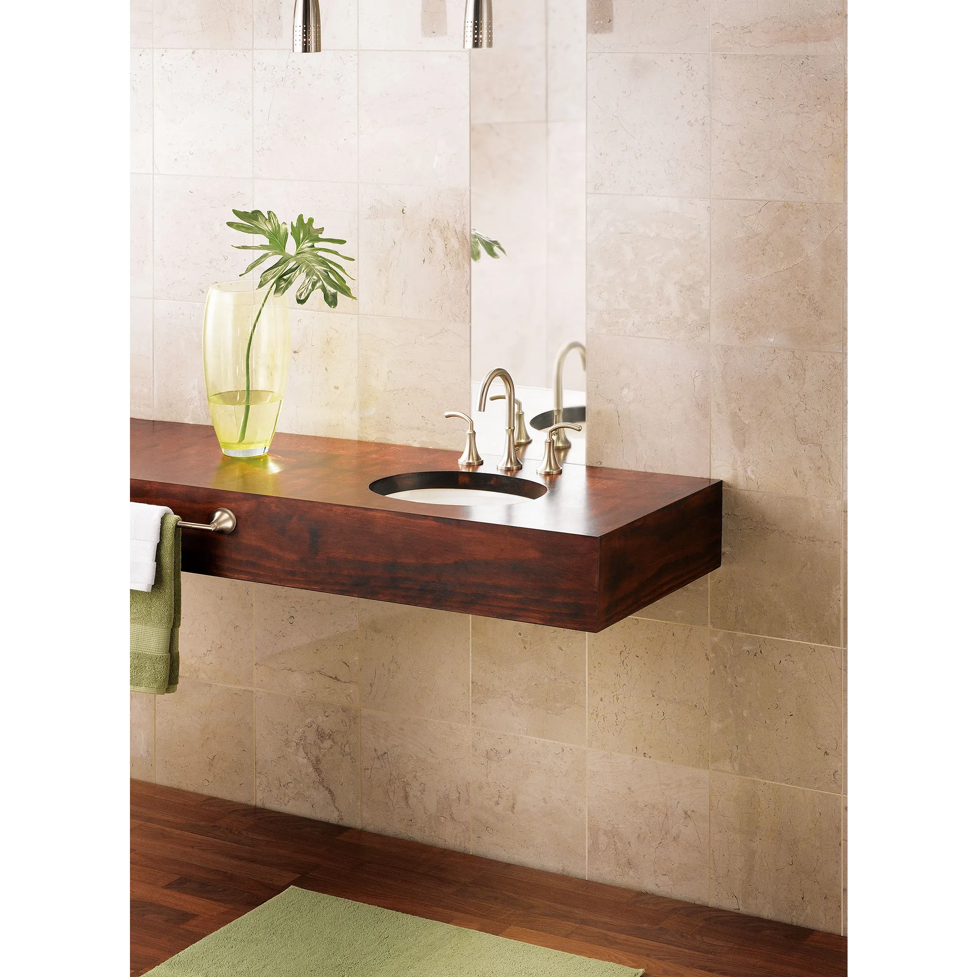 Icon Chrome two-handle high arc bathroom faucet - Image 5