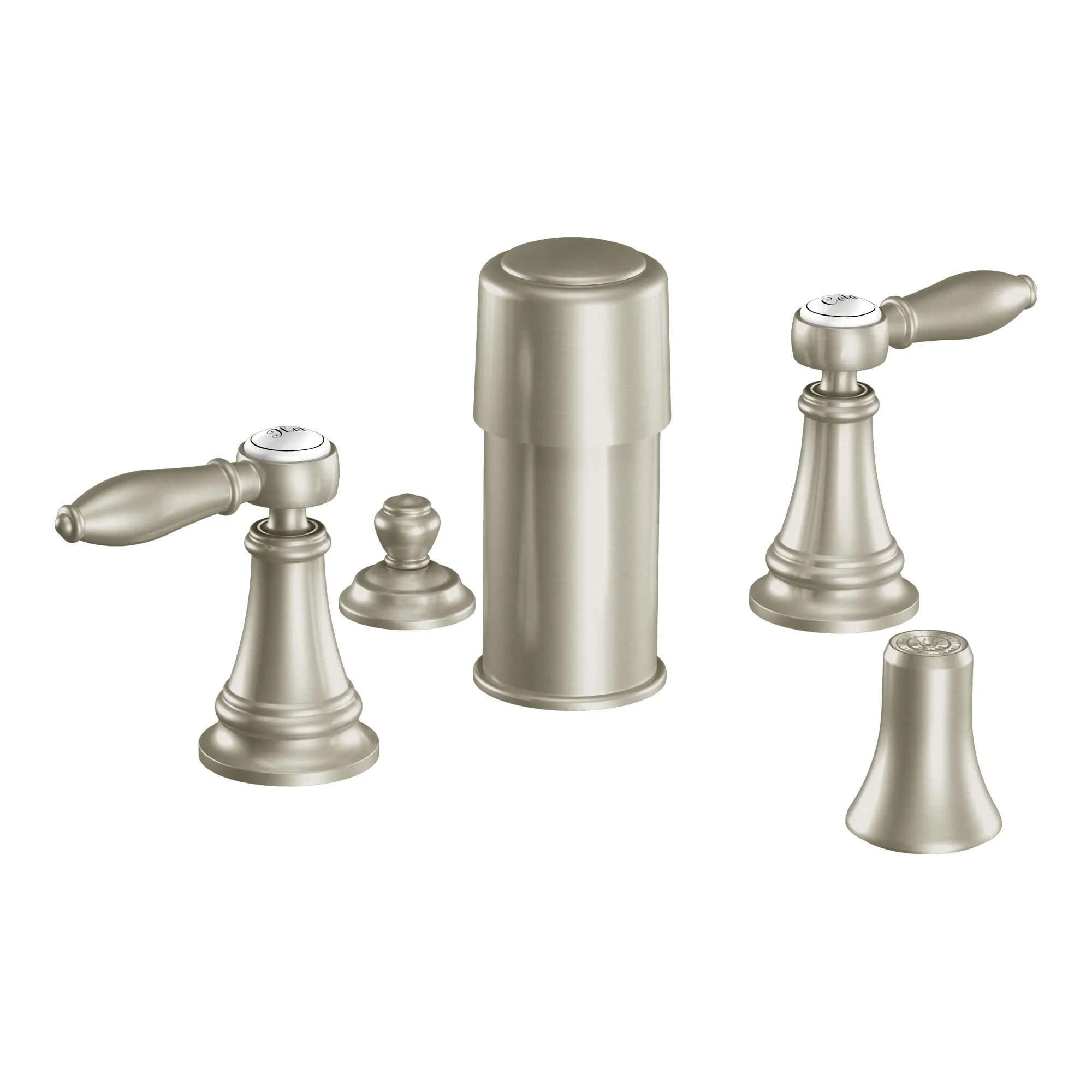 Weymouth Chrome two-handle bidet faucet - Image 4