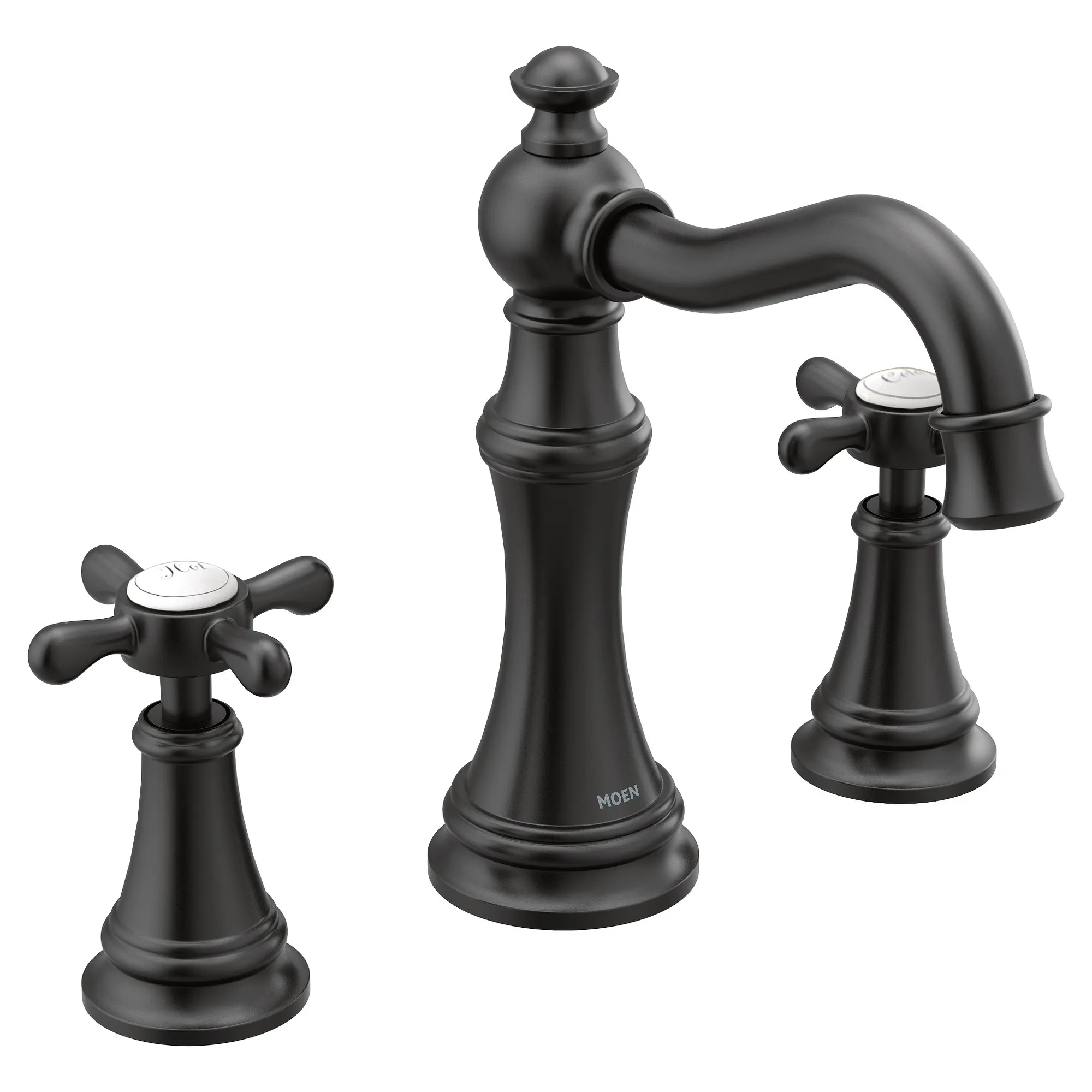 Weymouth Chrome Two-Handle High Arc Bathroom Faucet - Image 10