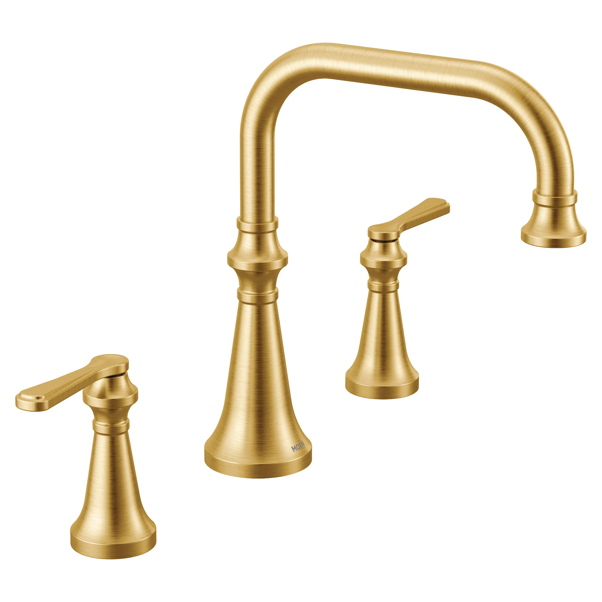 Colinet Chrome two-handle high arc roman tub faucet - Image 7