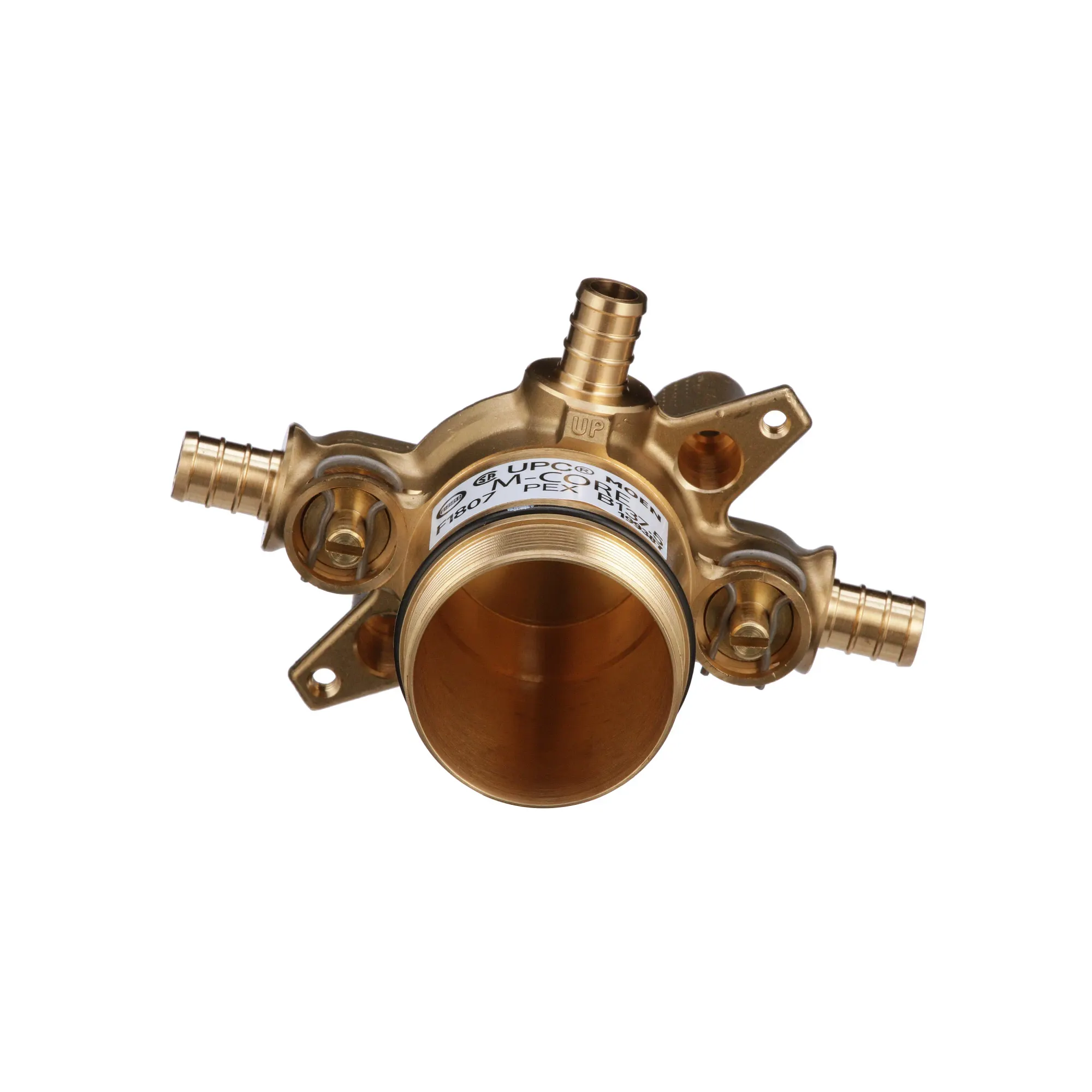 M-CORE 3 Port 1/2" Crimp Ring Pex Connection