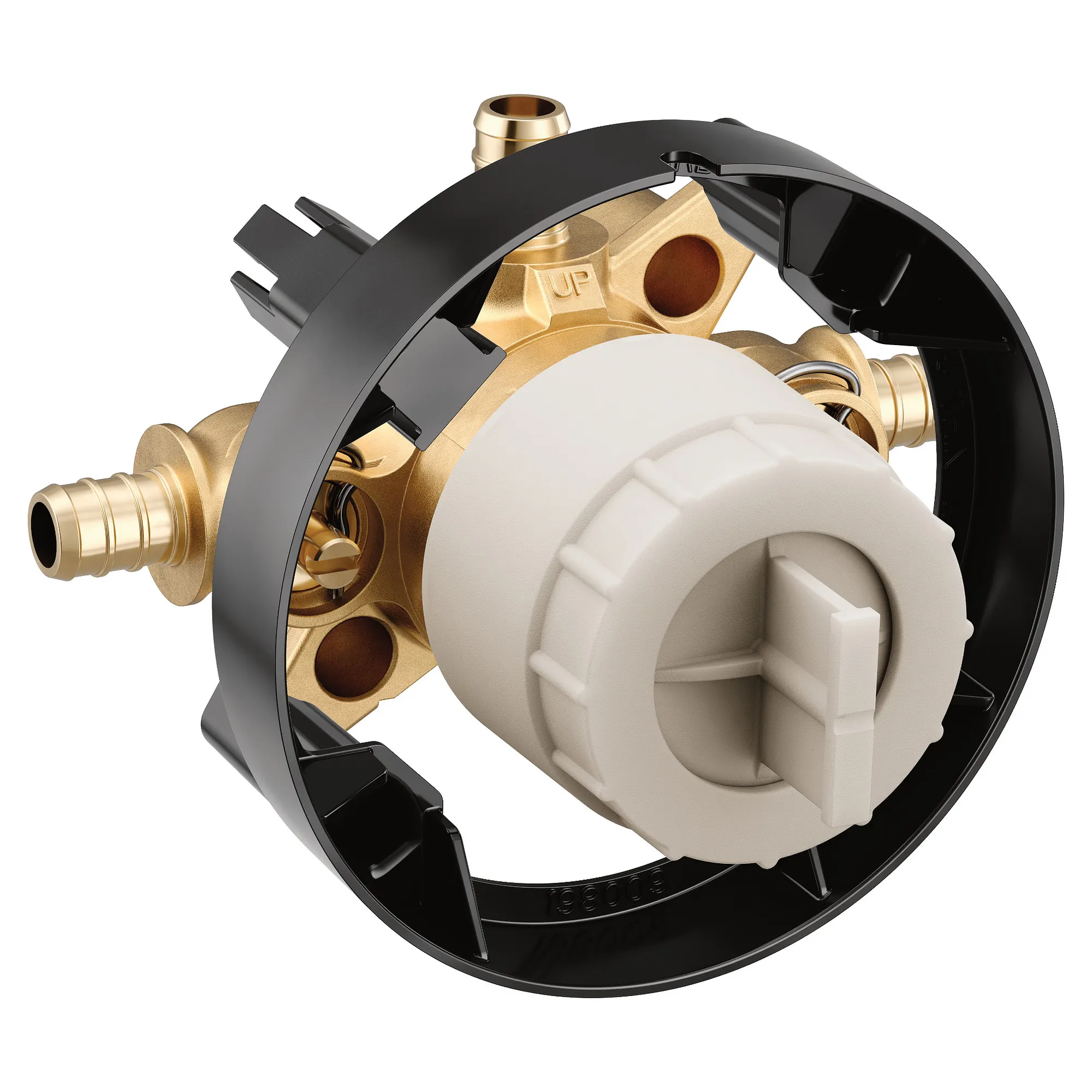 M-CORE 3 Port 1/2" Crimp Ring Pex Connection - Image 2