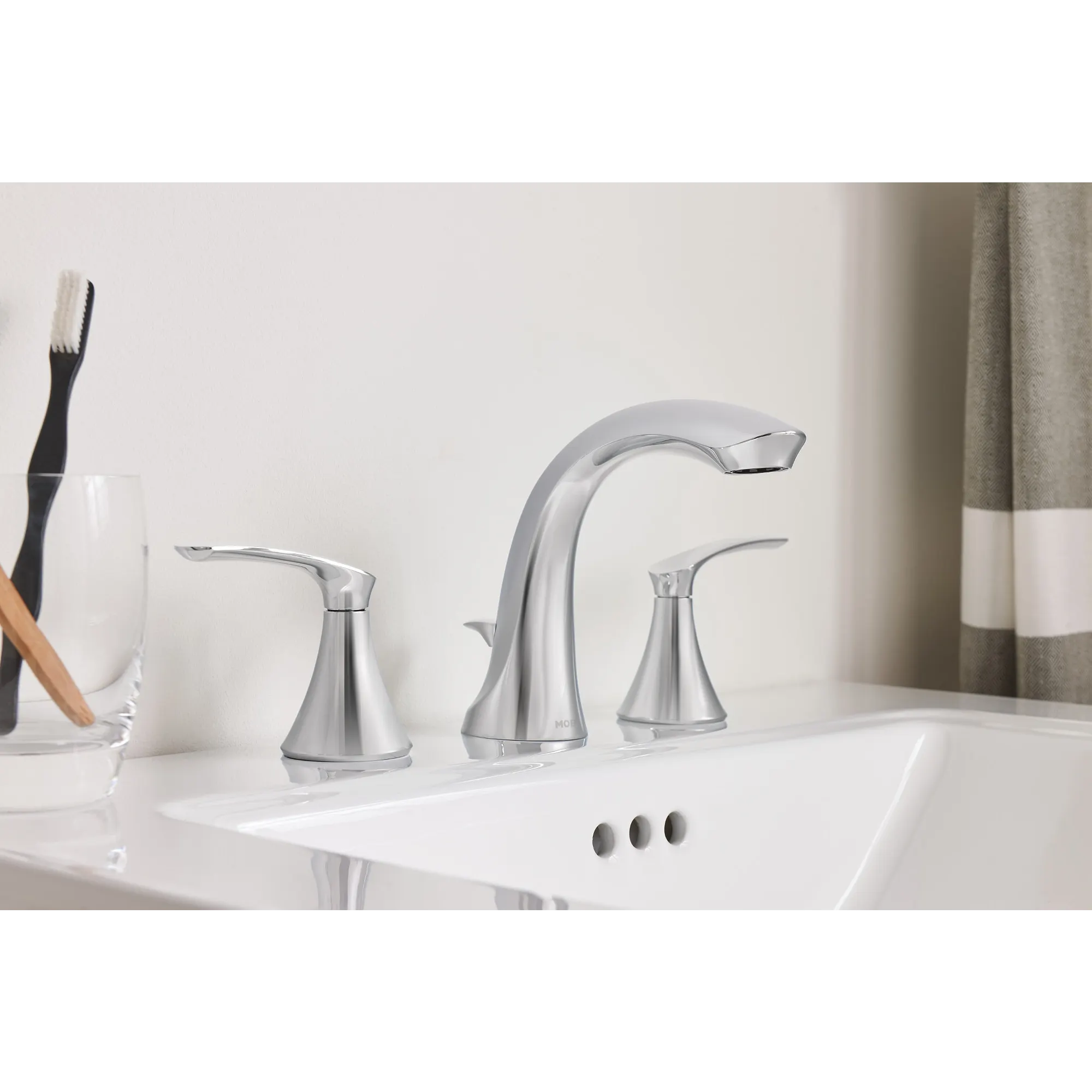 Darcy Two-Handle High Arc Bathroom Faucet - Image 5