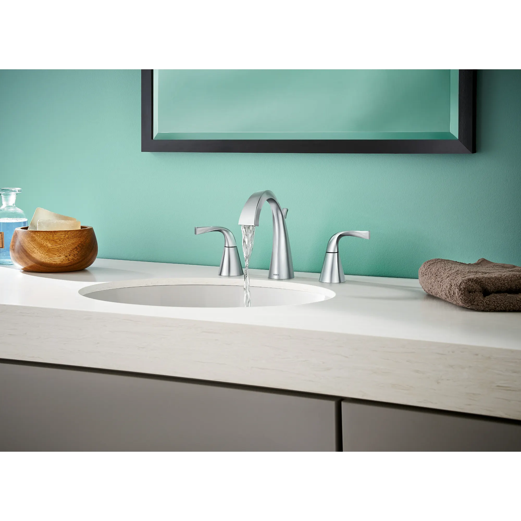 Oxby Two-Handle Widespread Bathroom Sink Faucet - Image 3