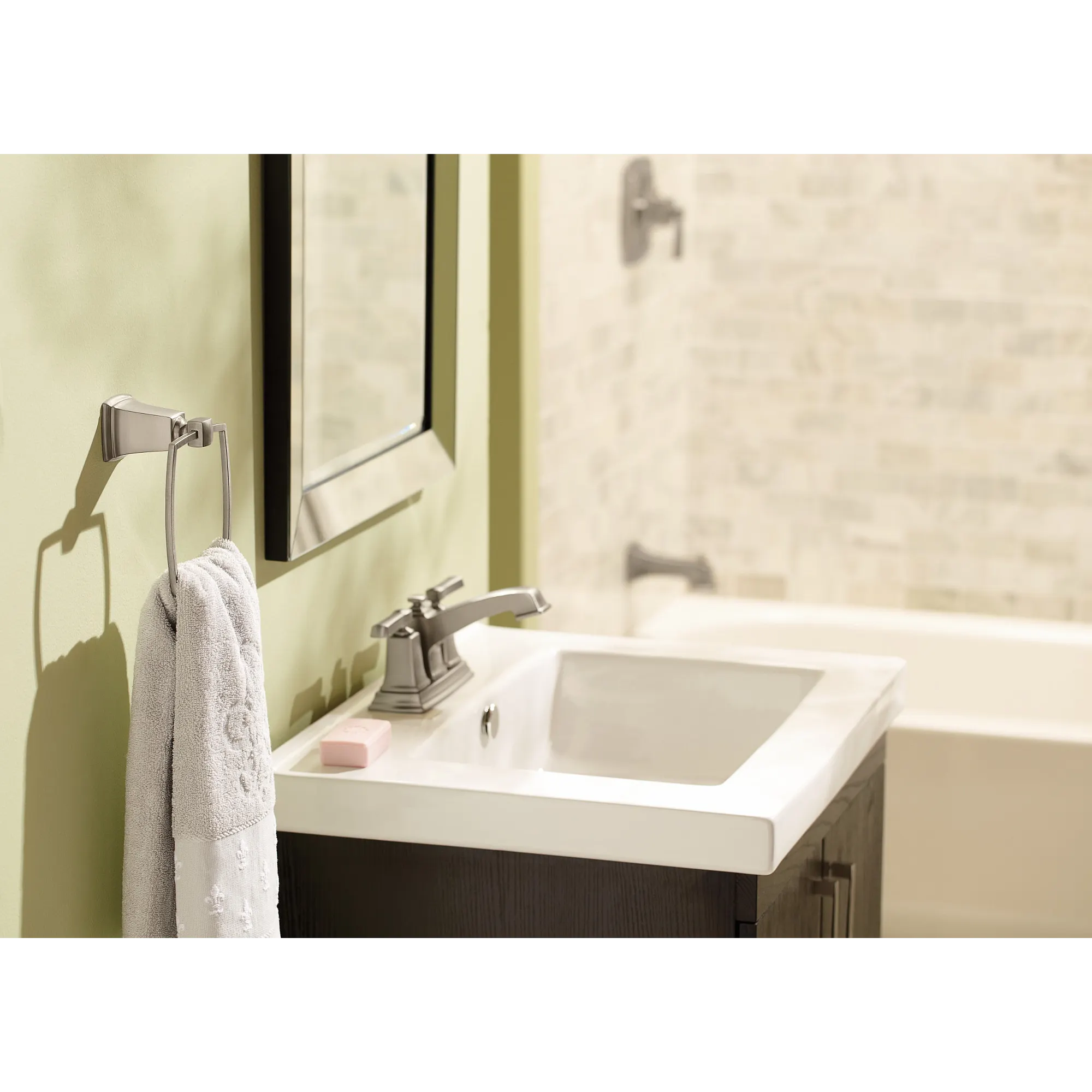 Boardwalk Two-handle Centerset Bathroom Sink Faucet - Image 10