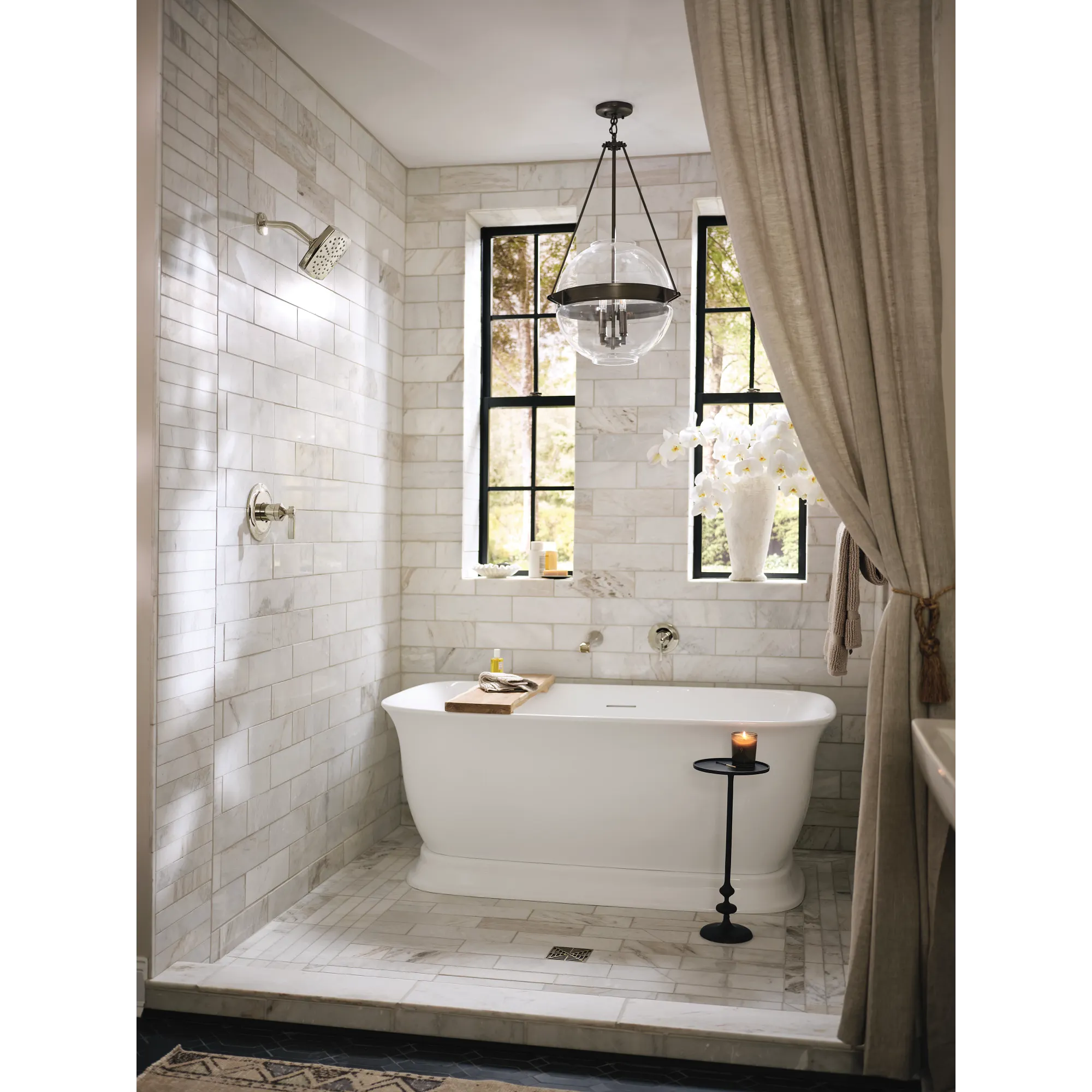 Flara Wall Mount Tub Filler Trim - Image 4