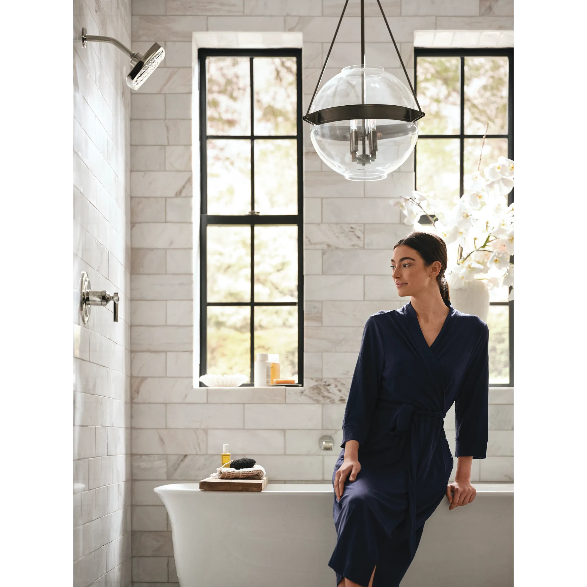 Flara Wall Mount Tub Filler Trim - Image 5