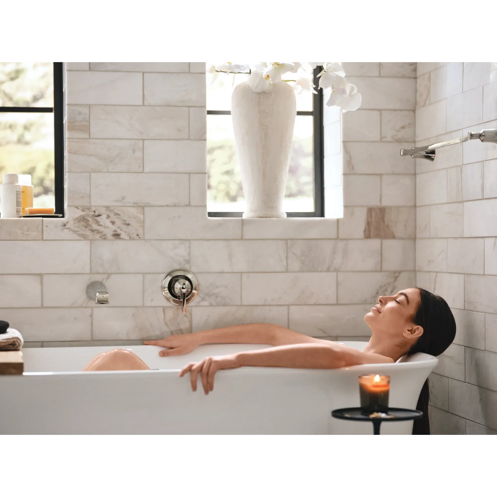 Flara Wall Mount Tub Filler Trim - Image 9