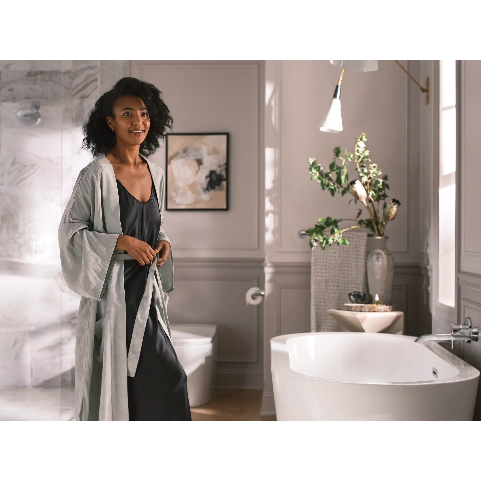 Doux Wall Mount Tub Filler Trim - Image 10